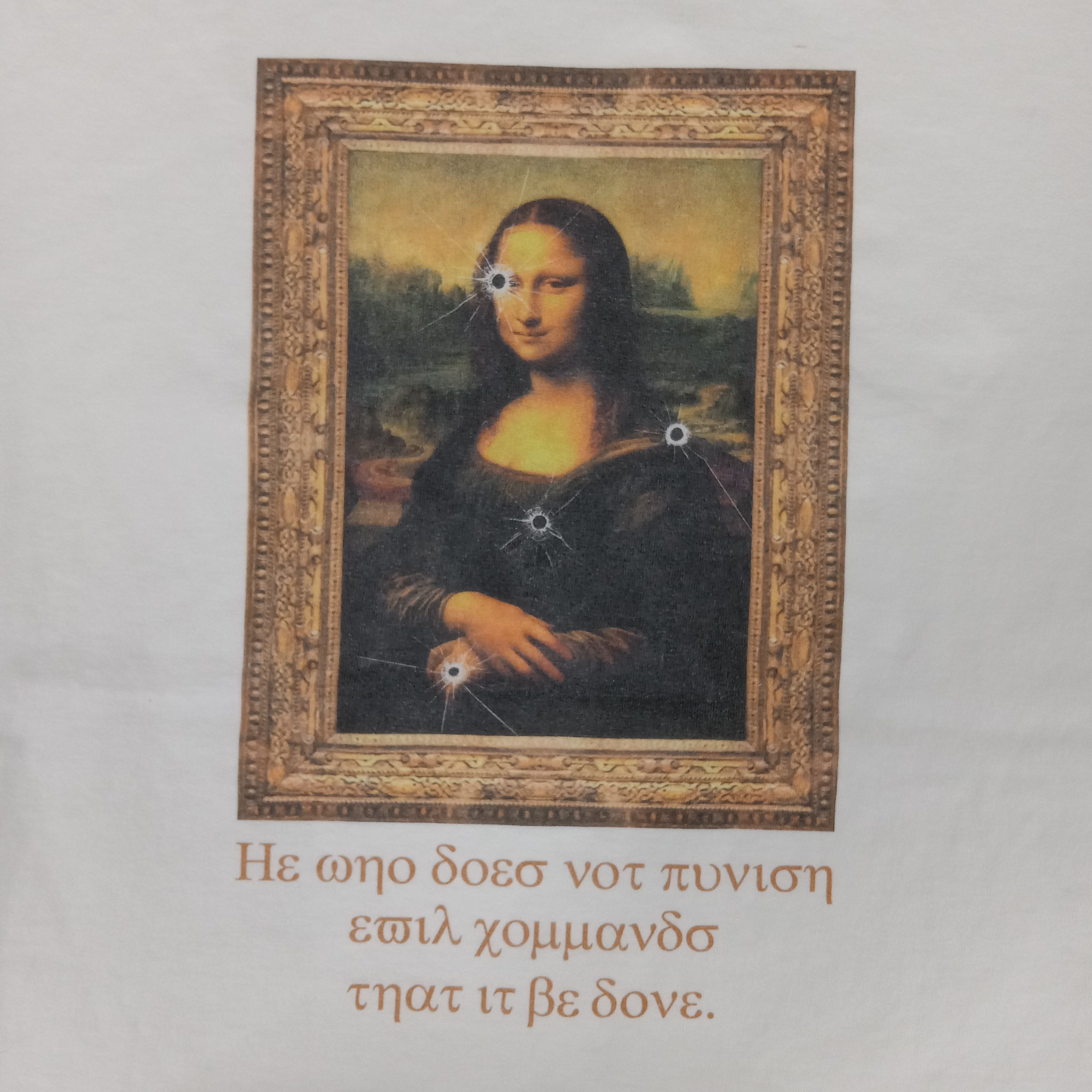 Vintage Sugiyama Monalisa Art Japanese Streetwear Style Tshirts Size US XL / EU 56 / 4 - 3 Thumbnail