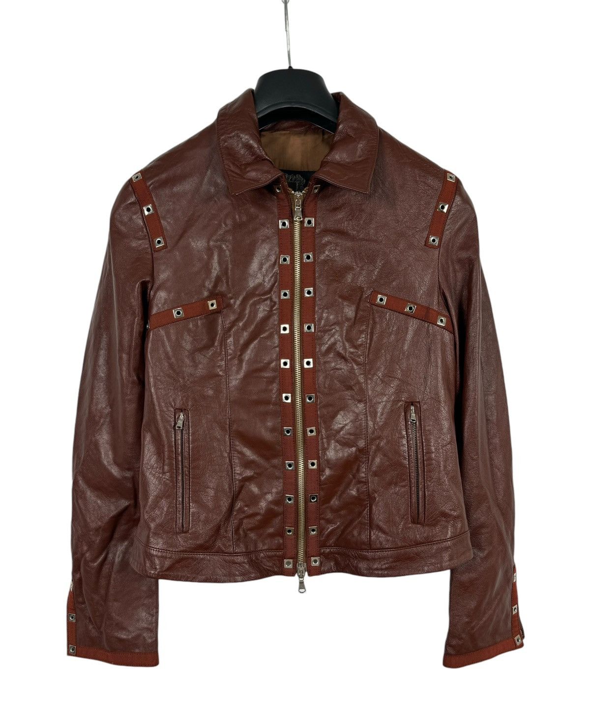 Other Manebo Made In Italy Genuine Leather Jacket size IT42 Size M / US 6-8 / IT 42-44 - 8 Thumbnail