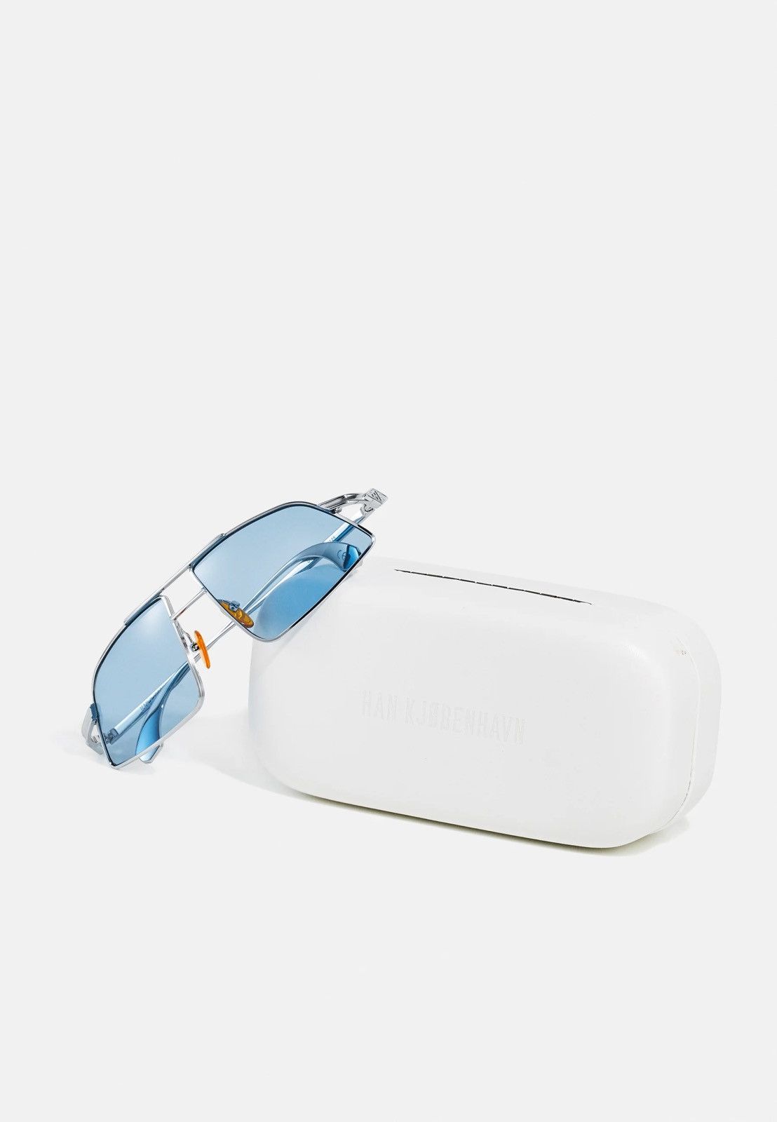 Han Kjobenhavn !DS! SS23 Han Kjobenhavn Demo High Silver Blue Sunglasses Size ONE SIZE - 5 Thumbnail