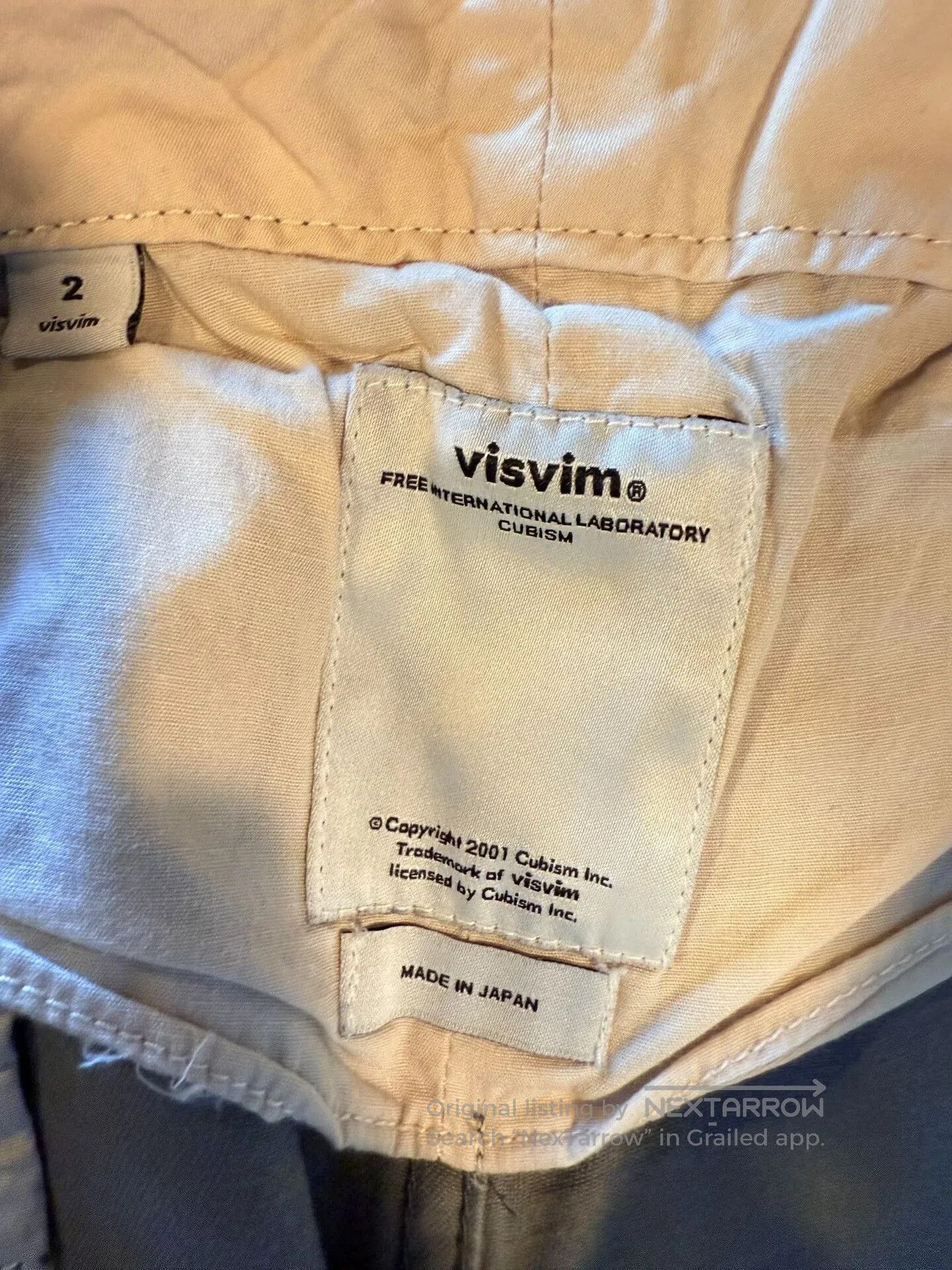Visvim visvim FREE INTERNATIONAL LABORATORY CUBISM. Size US M / EU 48-50 / 2 - 3 Thumbnail