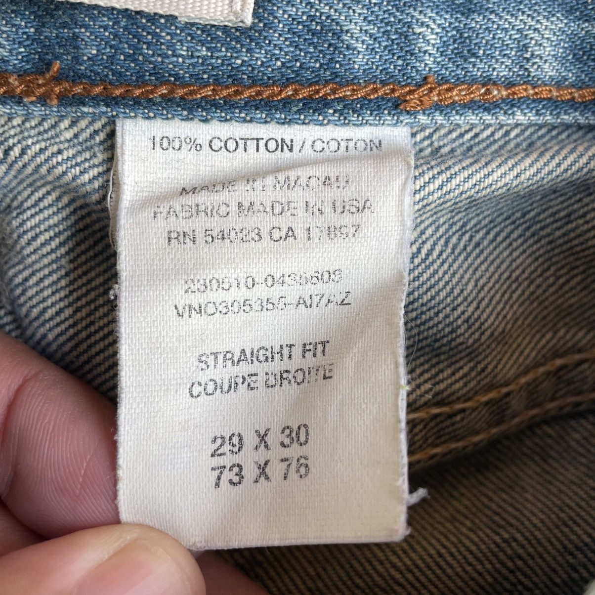 Gap 🔥Vintage Gap Stoned Washed Ripped Distress Denim Jeans Size US 29 - 15 Thumbnail