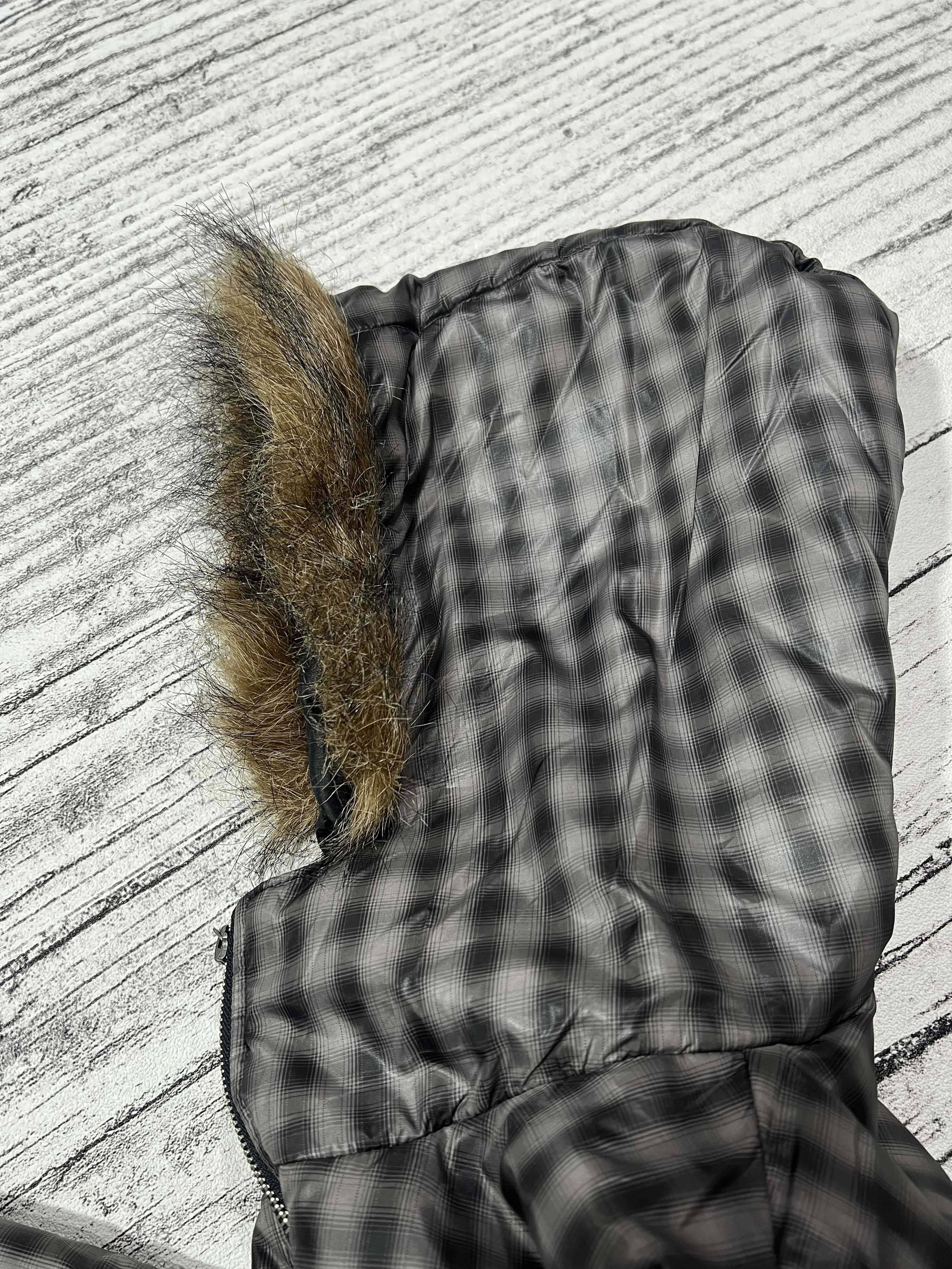 If Six Was Nine 2000s Archival Hysteric Fuga Y's 14th Fur Puffer y2k Lgb Size US L / EU 52-54 / 3 - 5 Thumbnail
