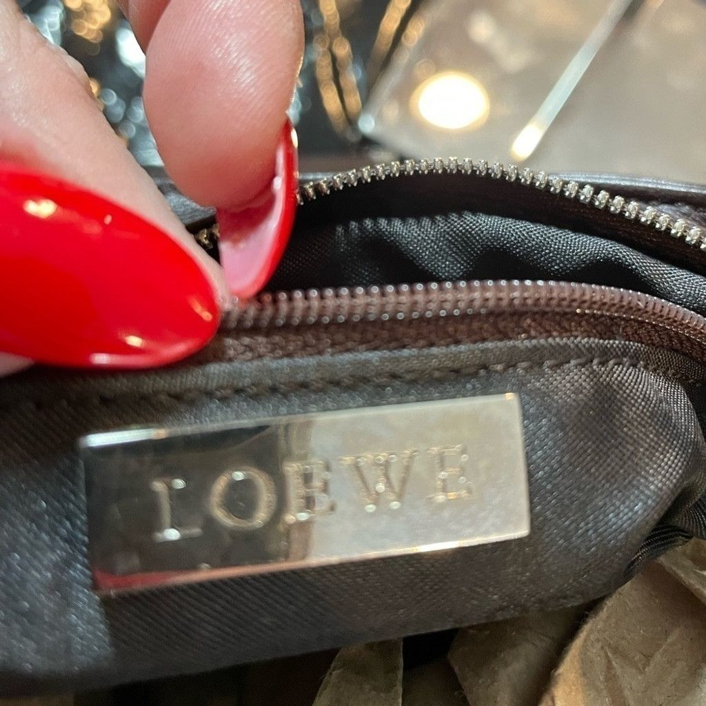 Loewe Loewe Brown Leather Shoulder Bag with COA Size ONE SIZE - 9 Thumbnail