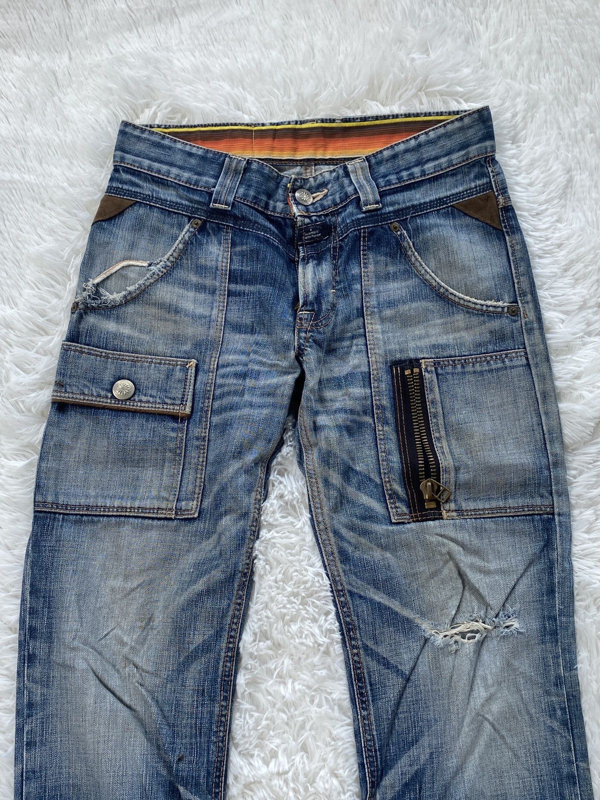 Edwin 💥Last Drop 💥Edwin Bushpant BlueTrip Pant Jeans Made in Japan Size US 31 - 2 Thumbnail