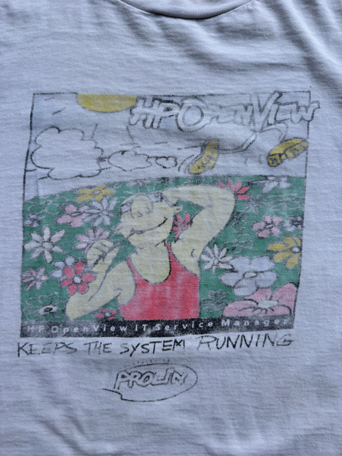 Other Vintage 90’s HP OpenView Technology Tee Distressed Boxy XL Size US XL / EU 56 / 4 - 2 Thumbnail