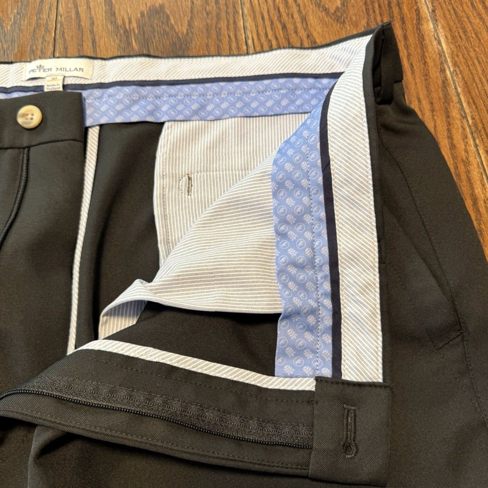 Peter Millar Peter Millar Mens Performance Golf Shorts Size 40 Black Size US 40 / EU 56 - 3 Thumbnail