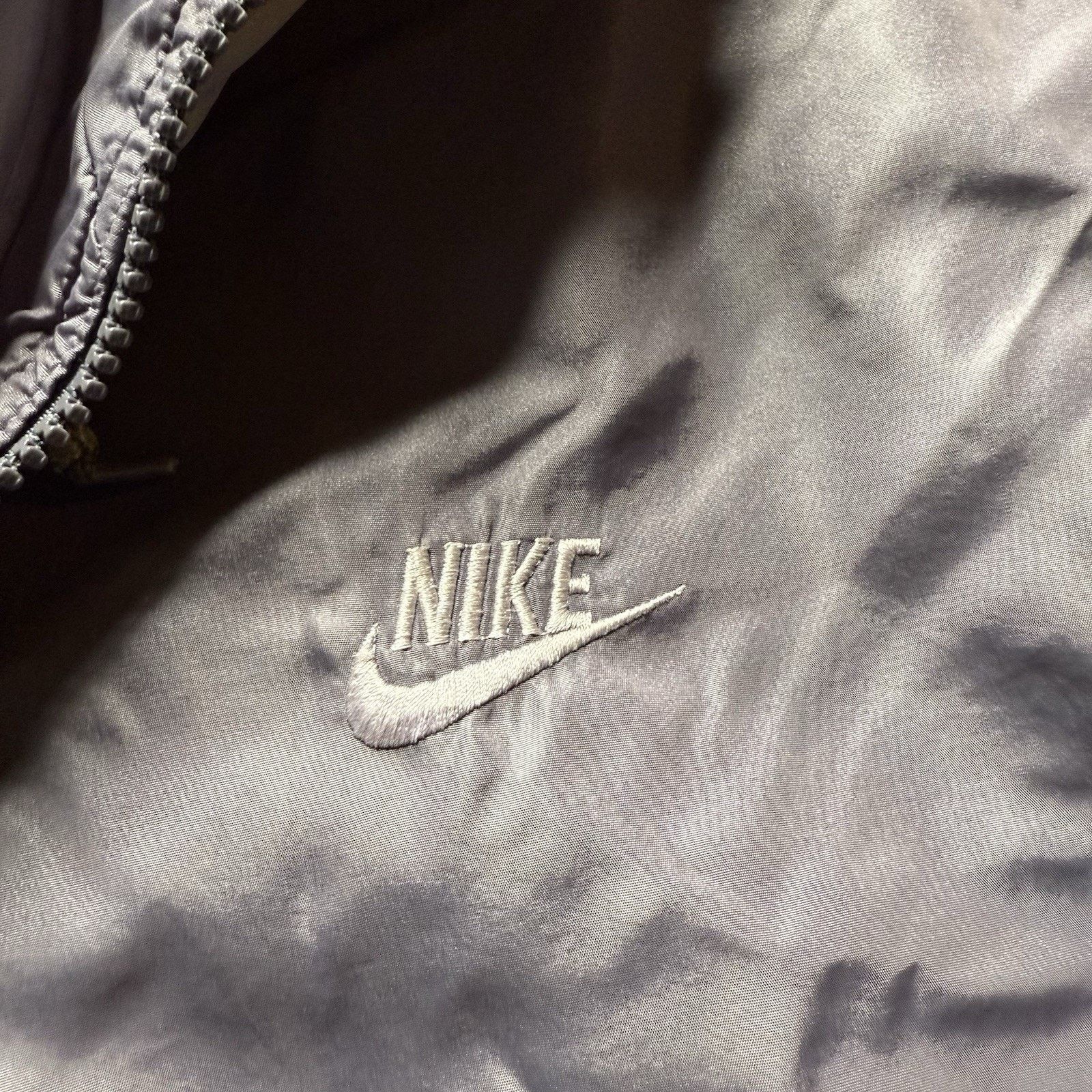 Nike Vintage 80s Nike Grey Pullover Windbreaker Jacket Size US M / EU 48-50 / 2 - 4 Thumbnail