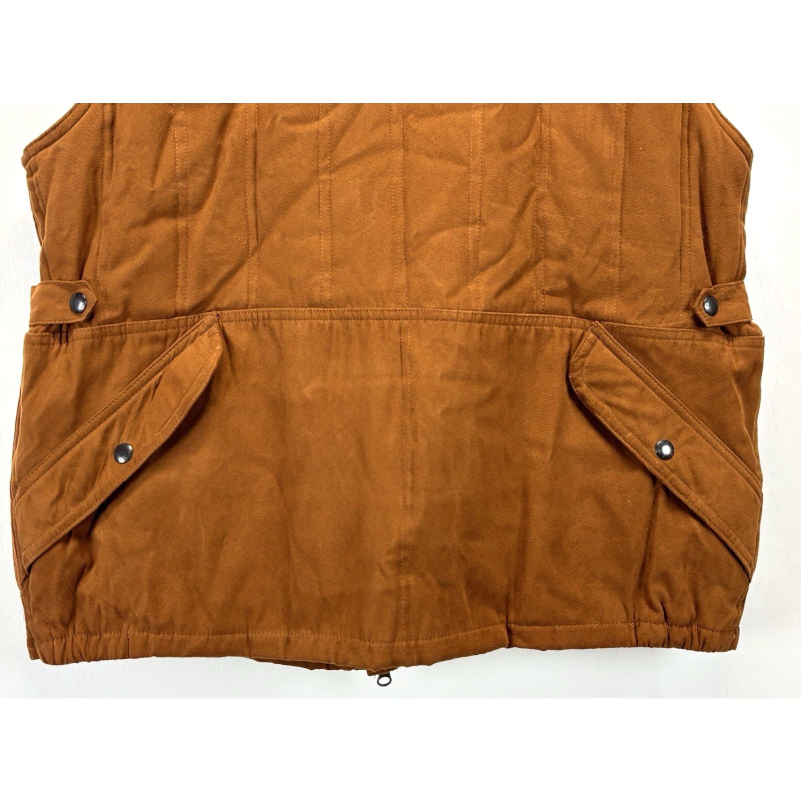 Orvis Orvis Micosuede Vest Sz Large Men’s Brown Corduroy Collar Insulated Quilted Gorp Size US L / EU 52-54 / 3 - 5 Thumbnail