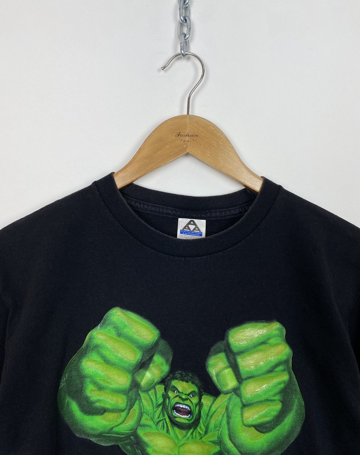 Marvel Comics Vintage Marvel Comics Hulk Movie T-shirt Made In Mexic Black Size US S / EU 44-46 / 1 - 2 Thumbnail