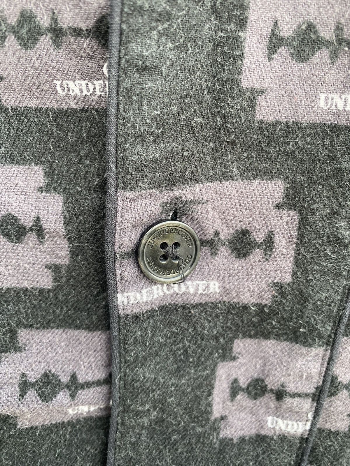 GU × Undercover 🔥 Rare 🔥 GU x Undercover Shirt Button Ups AOP Size US M / EU 48-50 / 2 - 7 Thumbnail