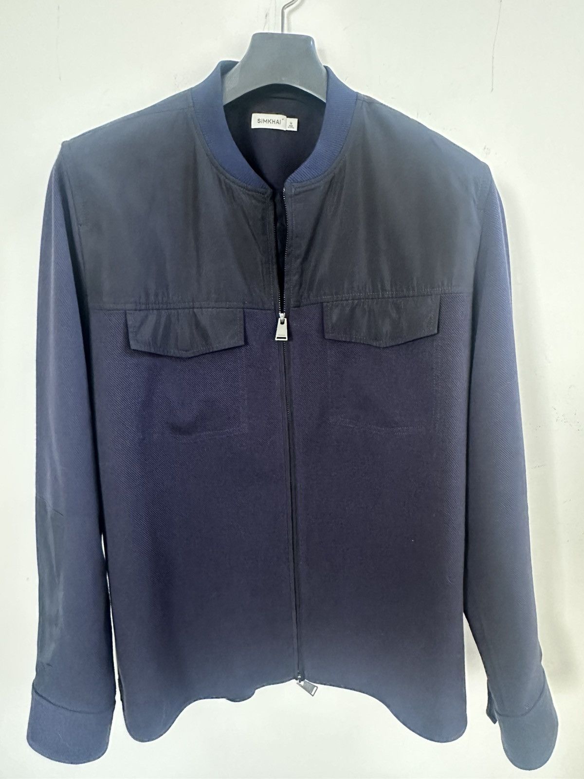 Simkhai SIMKHAI Richard Nylon Combo Overshirt Size US M / EU 48-50 / 2 - 2 Thumbnail