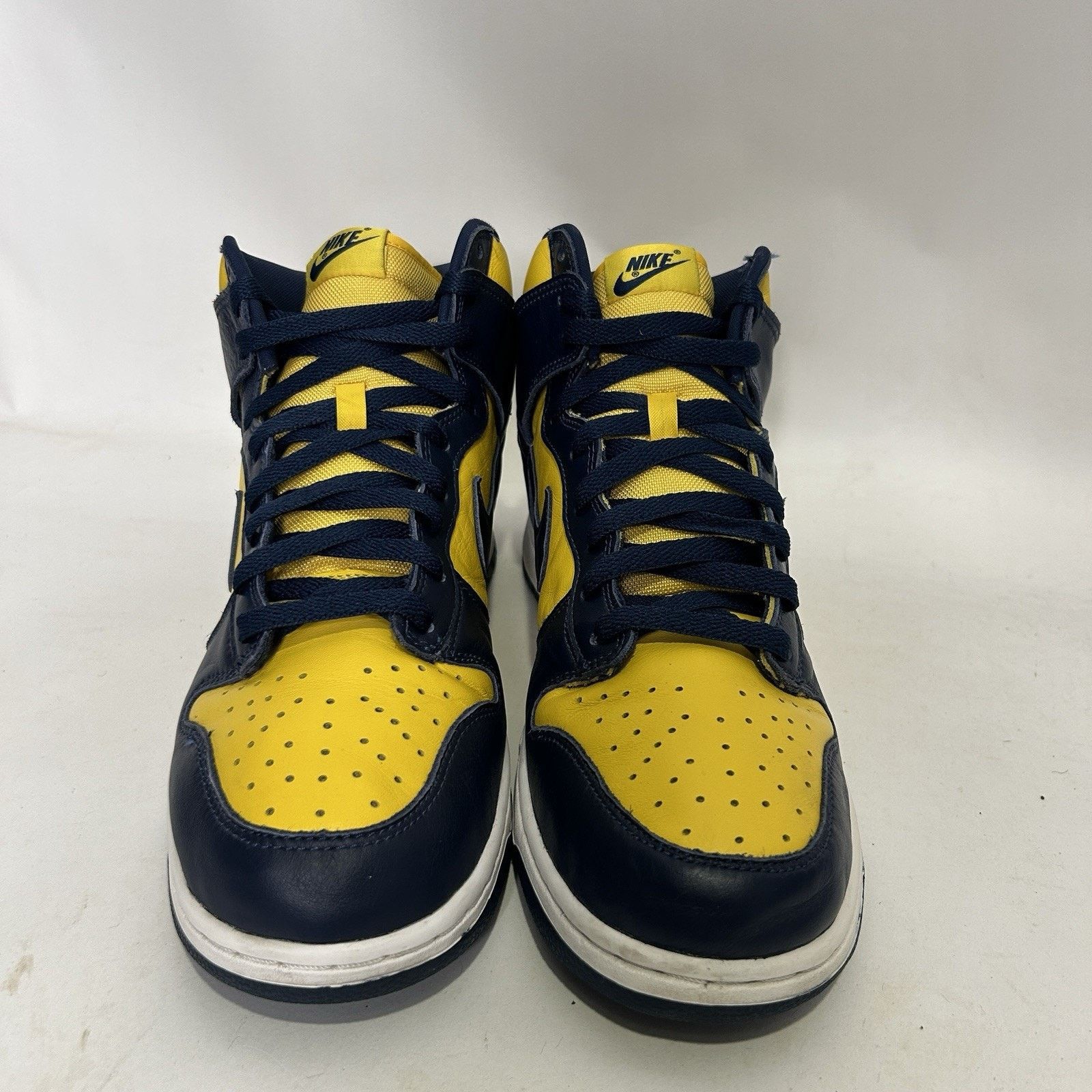 Nike Nike Dunk High SP Retro “Michigan” 2020 Size US 12 / EU 45 - 2 Thumbnail
