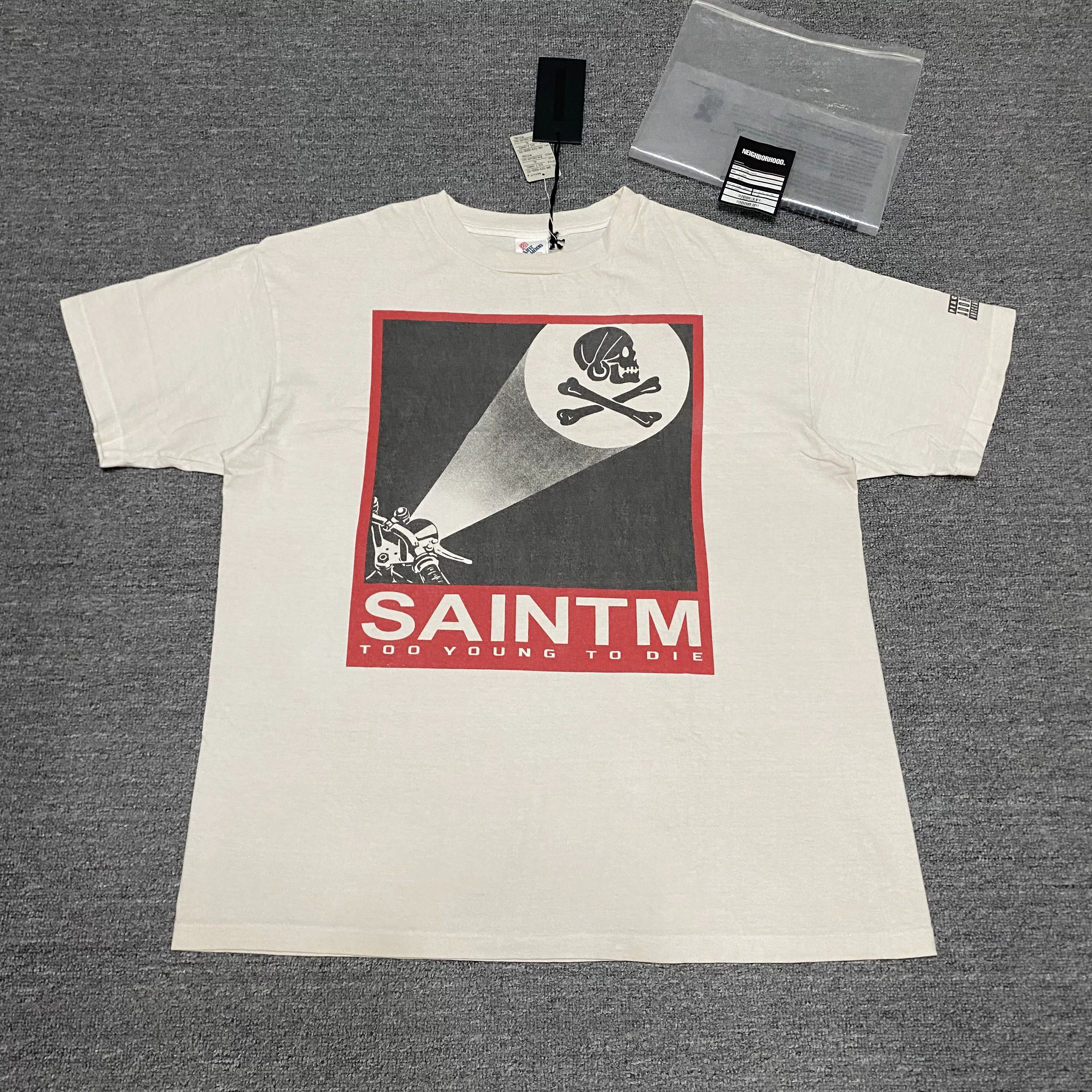 Saint Michael SAINT MICHAEL NEIGHBORHOOD S/S Tee Size US XL / EU 56 / 4 - 1 Thumbnail