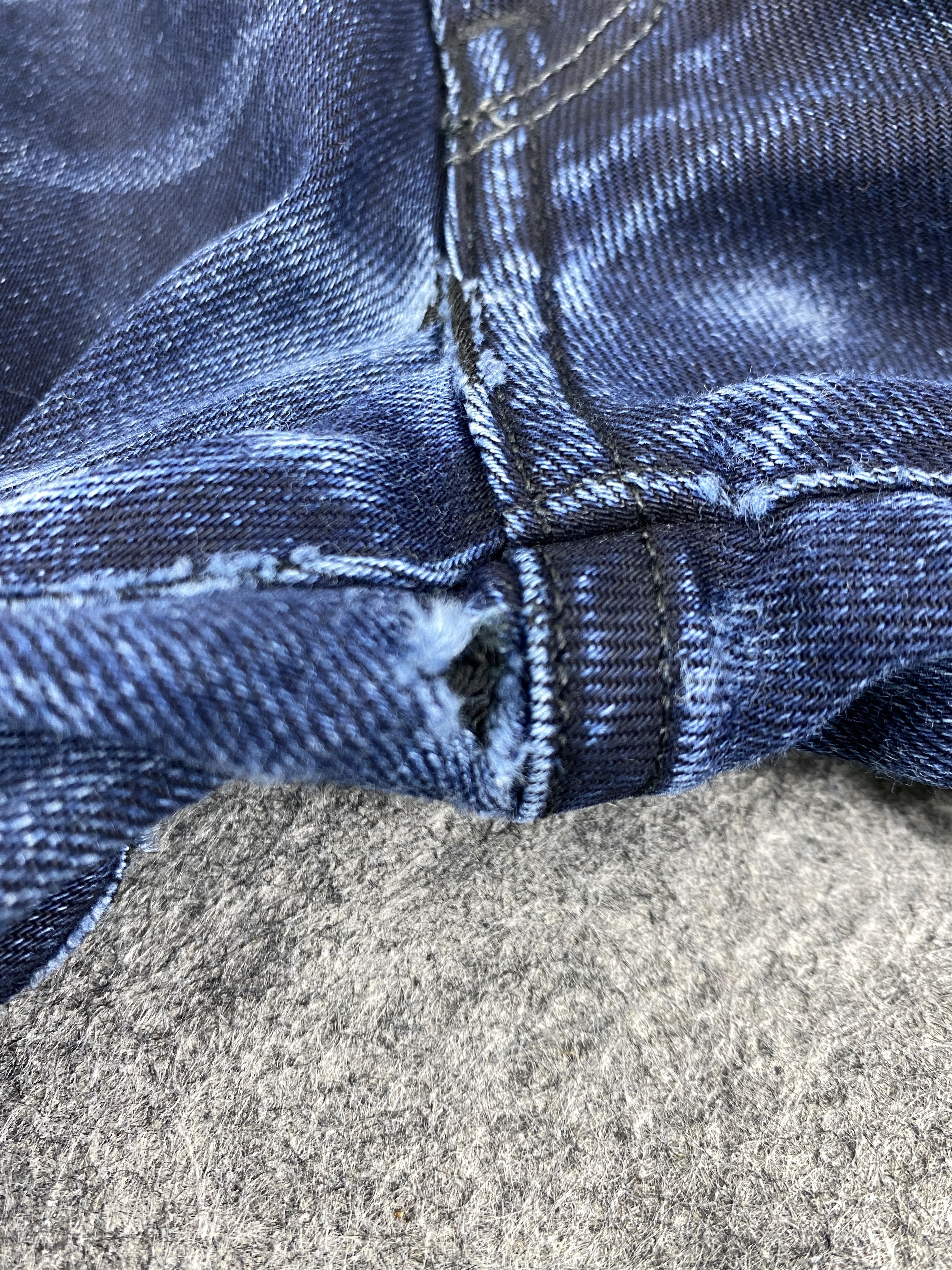 Japanese Brand Blue Vintage G-Star Skinny Jeans 32x29.5 - JN3266 Size US 32 / EU 48 - 20 Thumbnail