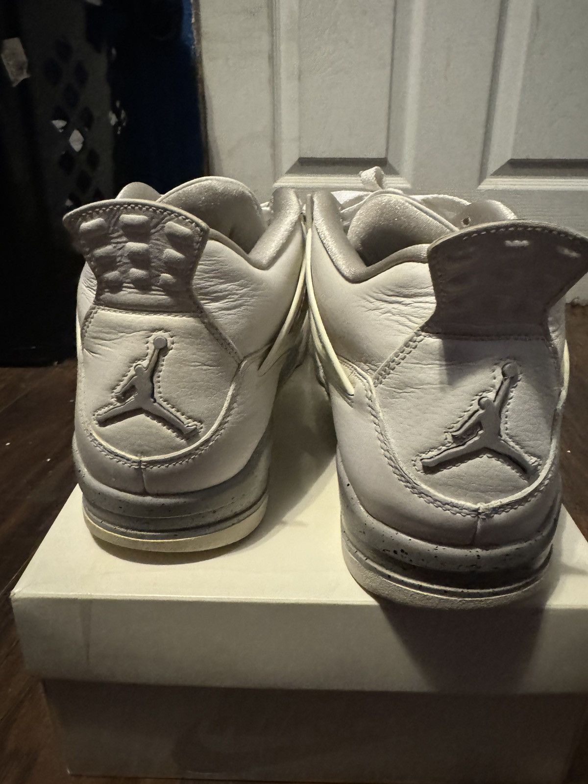 Jordan Brand × Nike Air Jordan 4 Retro White Oreo Size US 12 / EU 45 - 4 Thumbnail