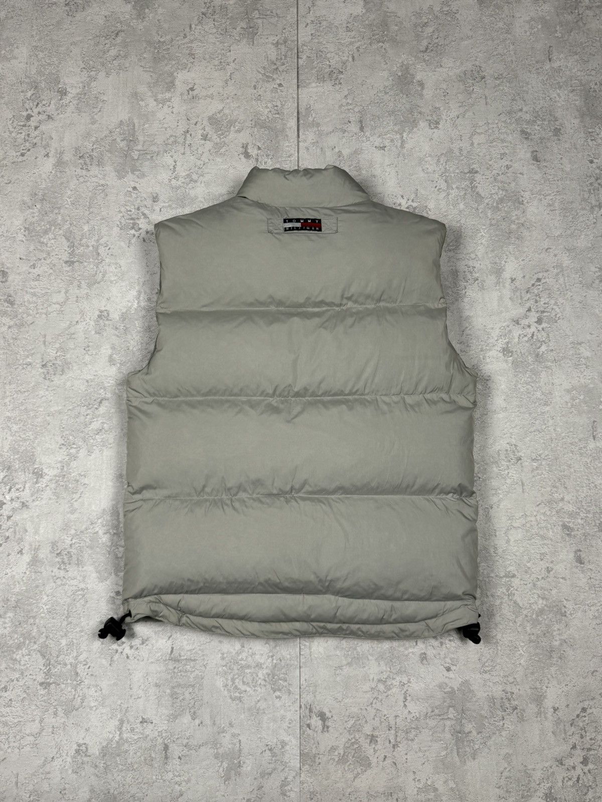 Tommy Hilfiger Tommy Hilfiger Puffer Vest Beige Full Zip Logo Down Gilet Size US S / EU 44-46 / 1 - 8 Thumbnail
