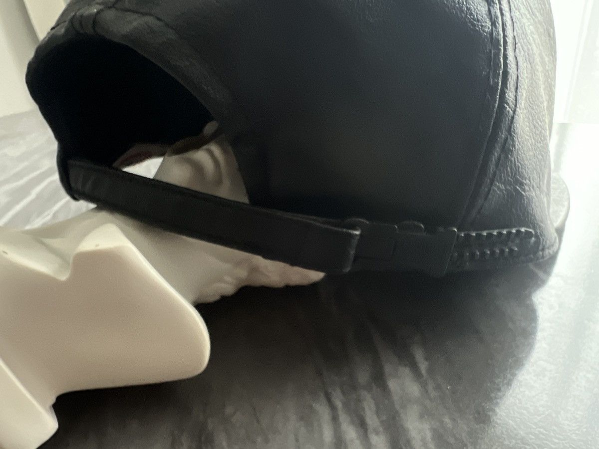 Converse Converse : Vintage Leather Black Cap Hat Size 56 Size ONE SIZE - 5 Thumbnail