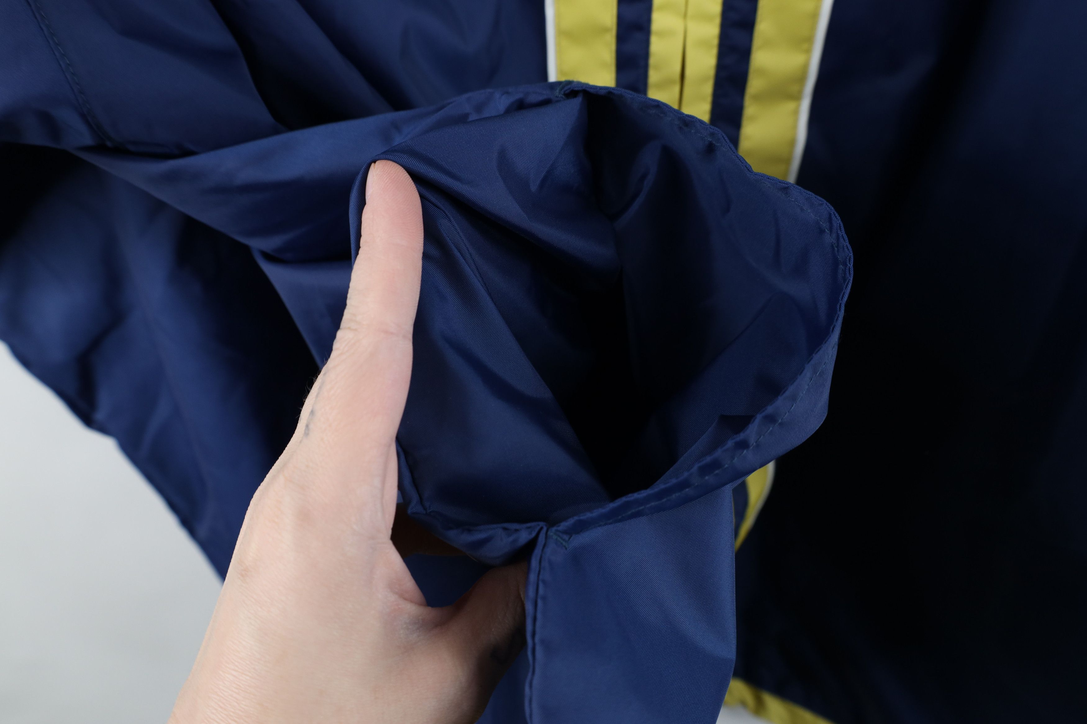 Adidas Vintage Adidas Dame University Lined Windbreaker Jacket Blue Size US XL / EU 56 / 4 - 8 Thumbnail