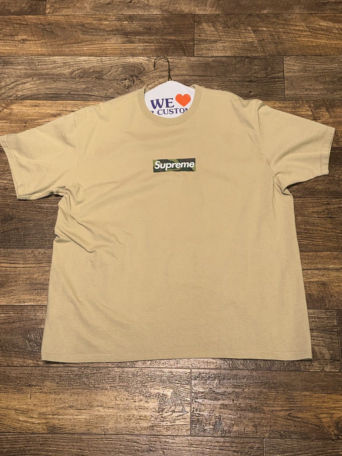 Supreme Supreme Camo Box Logo Tee XXL Size US XXL / EU 58 / 5 - 1 Thumbnail