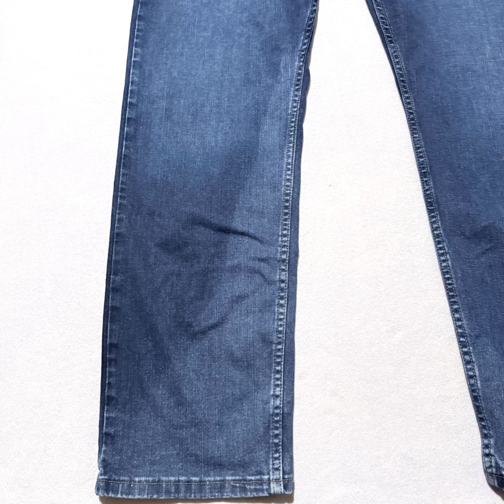 Wrangler Wrangler Authentics Performance Series Denim Jeans Men's Light Stonewash 40x32 Size US 40 / EU 56 - 4 Thumbnail