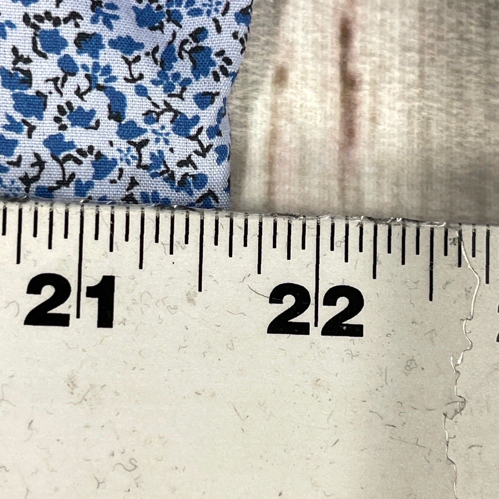 Egara Egara Men Shirt Long Sleeve Floral 100% Cotton Ditsy Blue M Size US M / EU 48-50 / 2 - 5 Thumbnail
