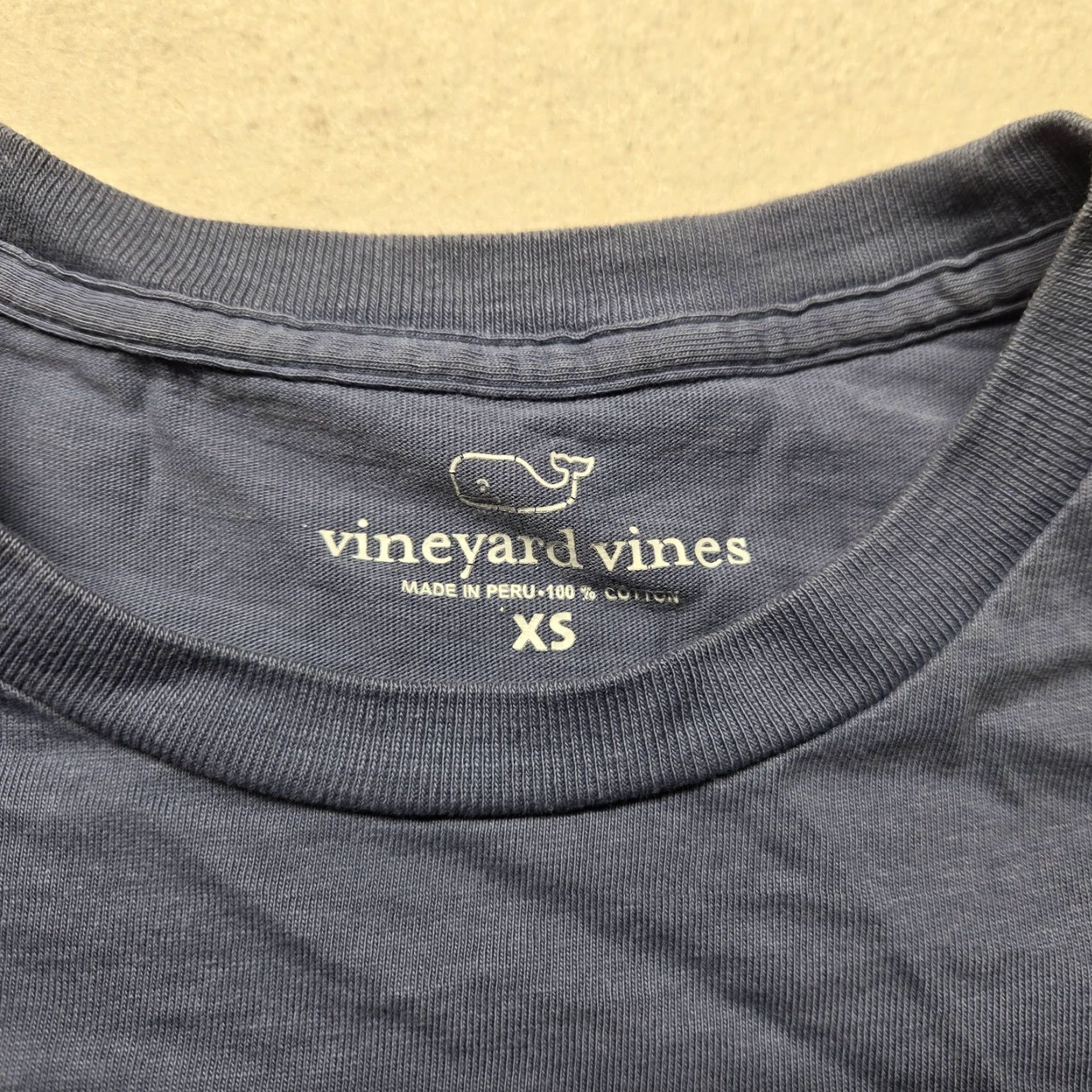 Vineyard Vines VINEYARD VINES Long Sleeve Pocket T-Shirt Adult Women's XS Blue Casual Size XS / US 0-2 / IT 36-38 - 4 Thumbnail