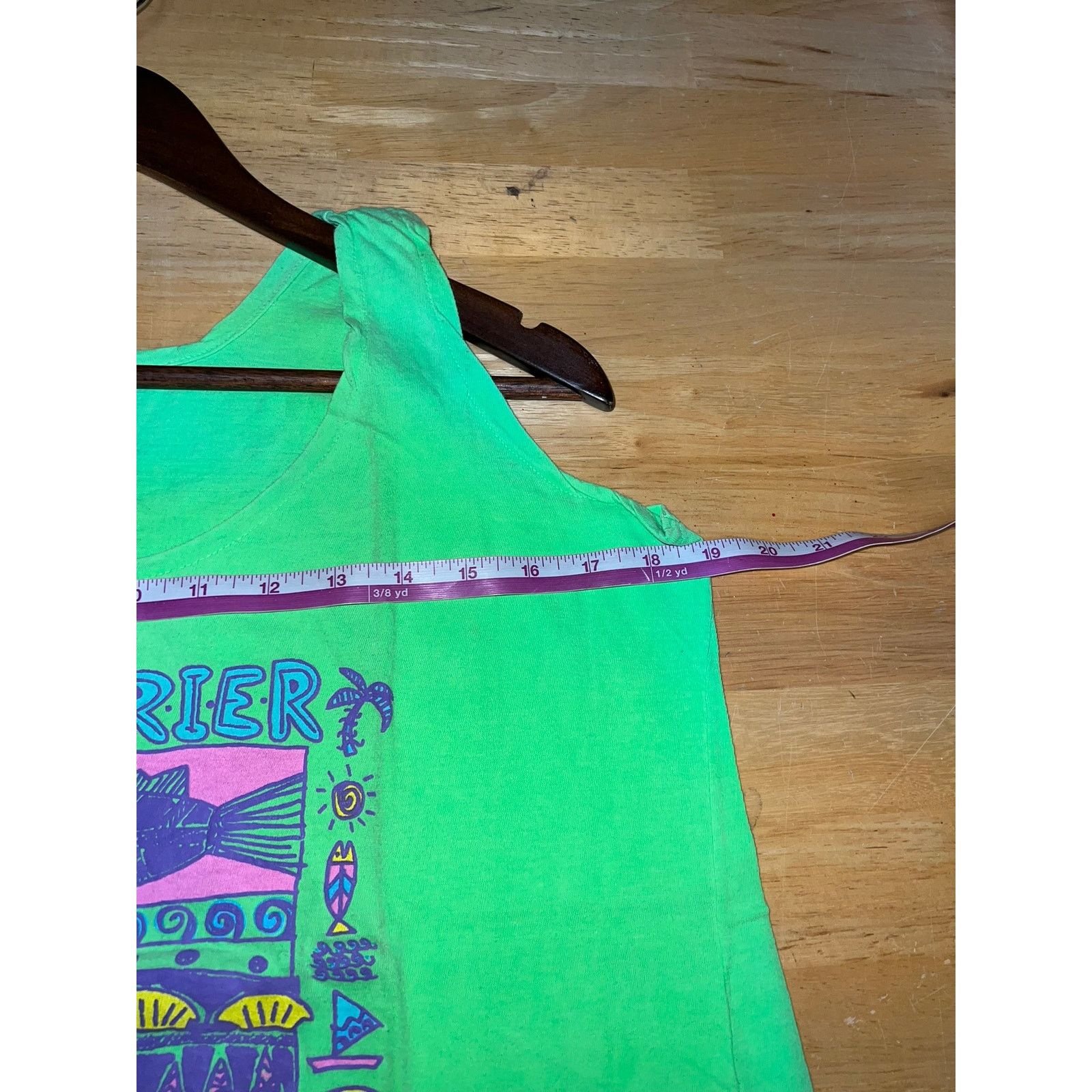 Cherokee Womens Vintage Cherokee Tank Top Shirt Barrier Reef Tee L Size L / US 10 / IT 46 - 8 Thumbnail