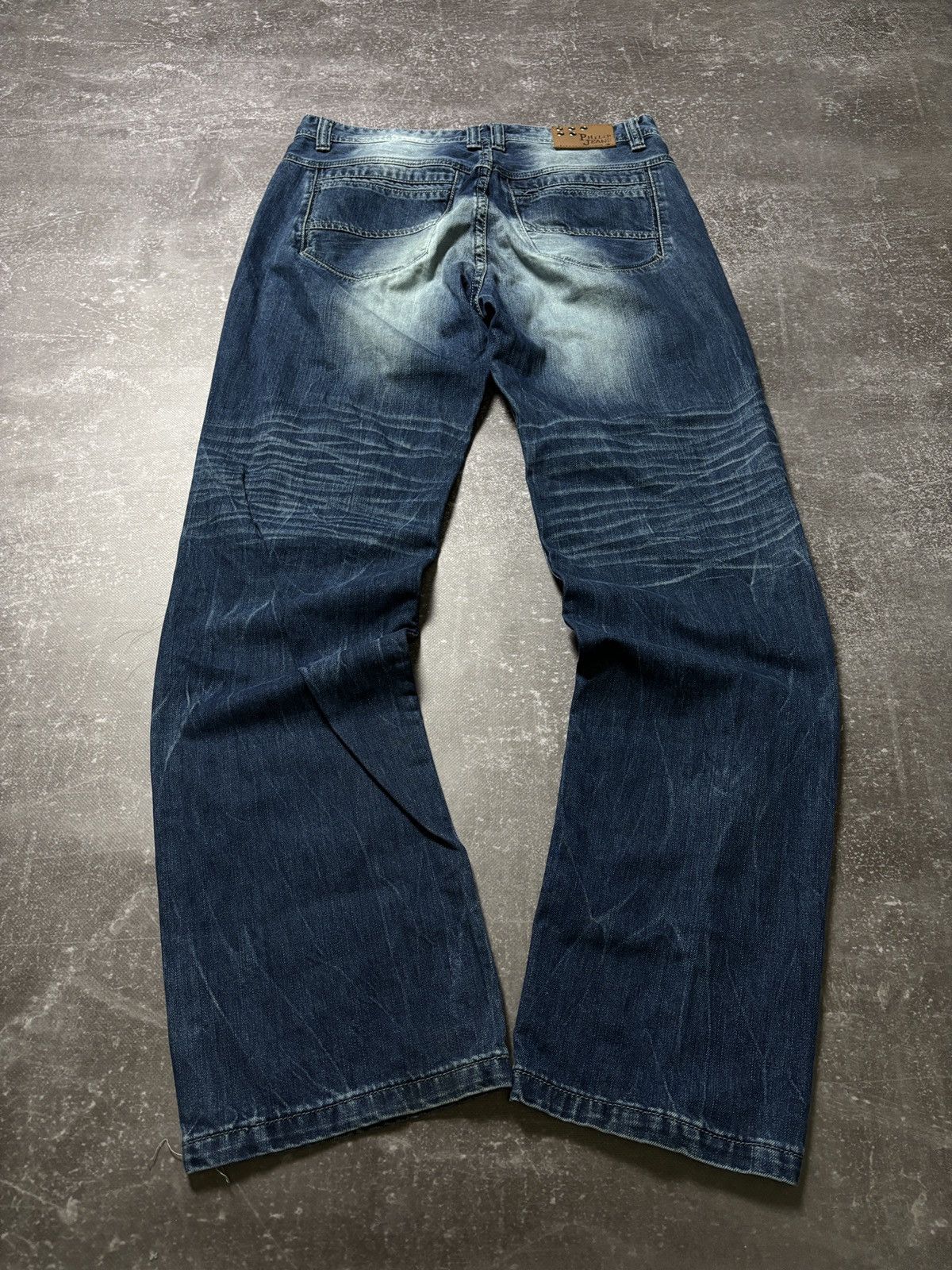 Japanese Brand crazy y2k vintage faded jeans if six was nine style japan Size US 35 - 1 Thumbnail