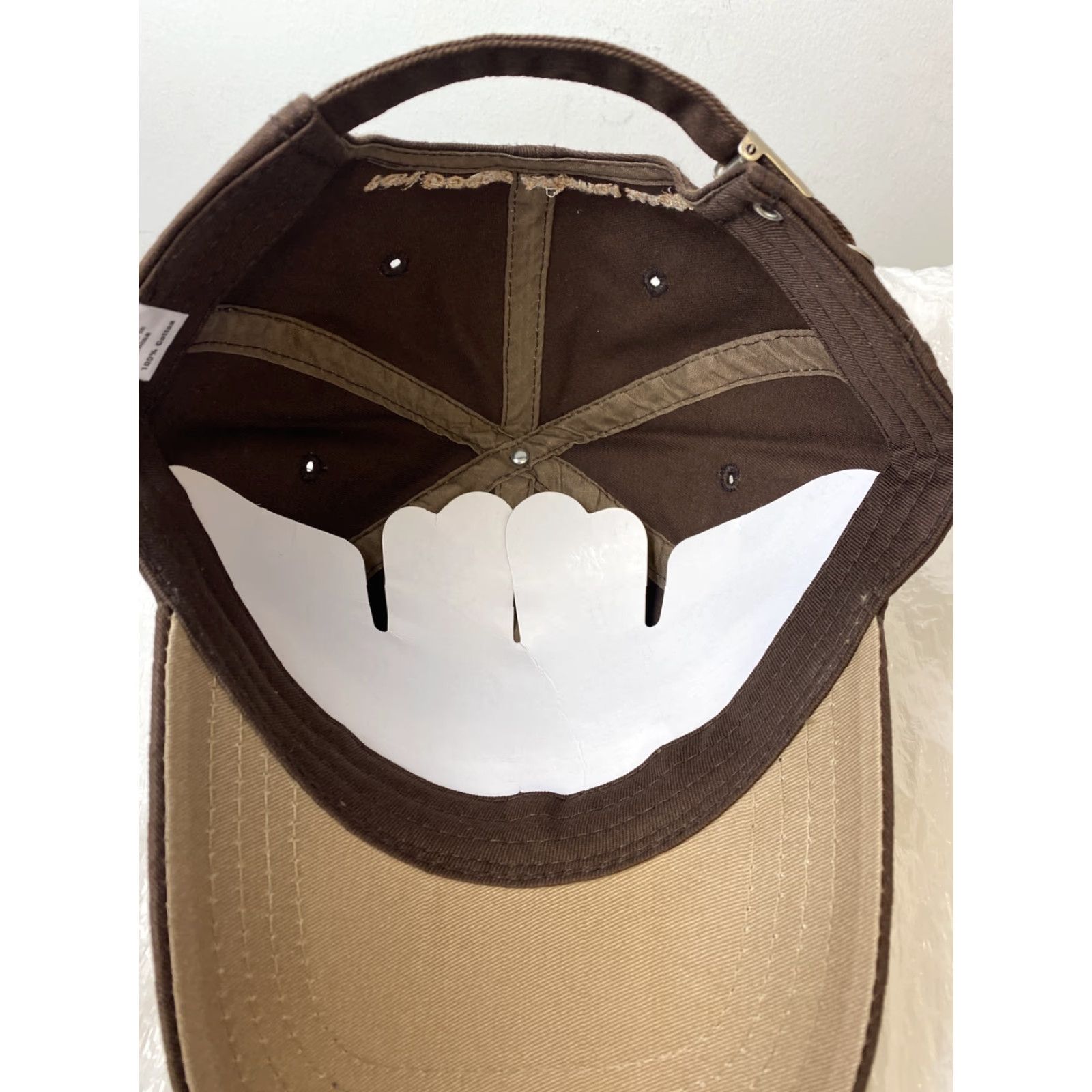 Vintage Fort Dodge Cotton Cap Men Baseball Caps Adjustable Hat Brown /H-41 Size ONE SIZE - 7 Thumbnail