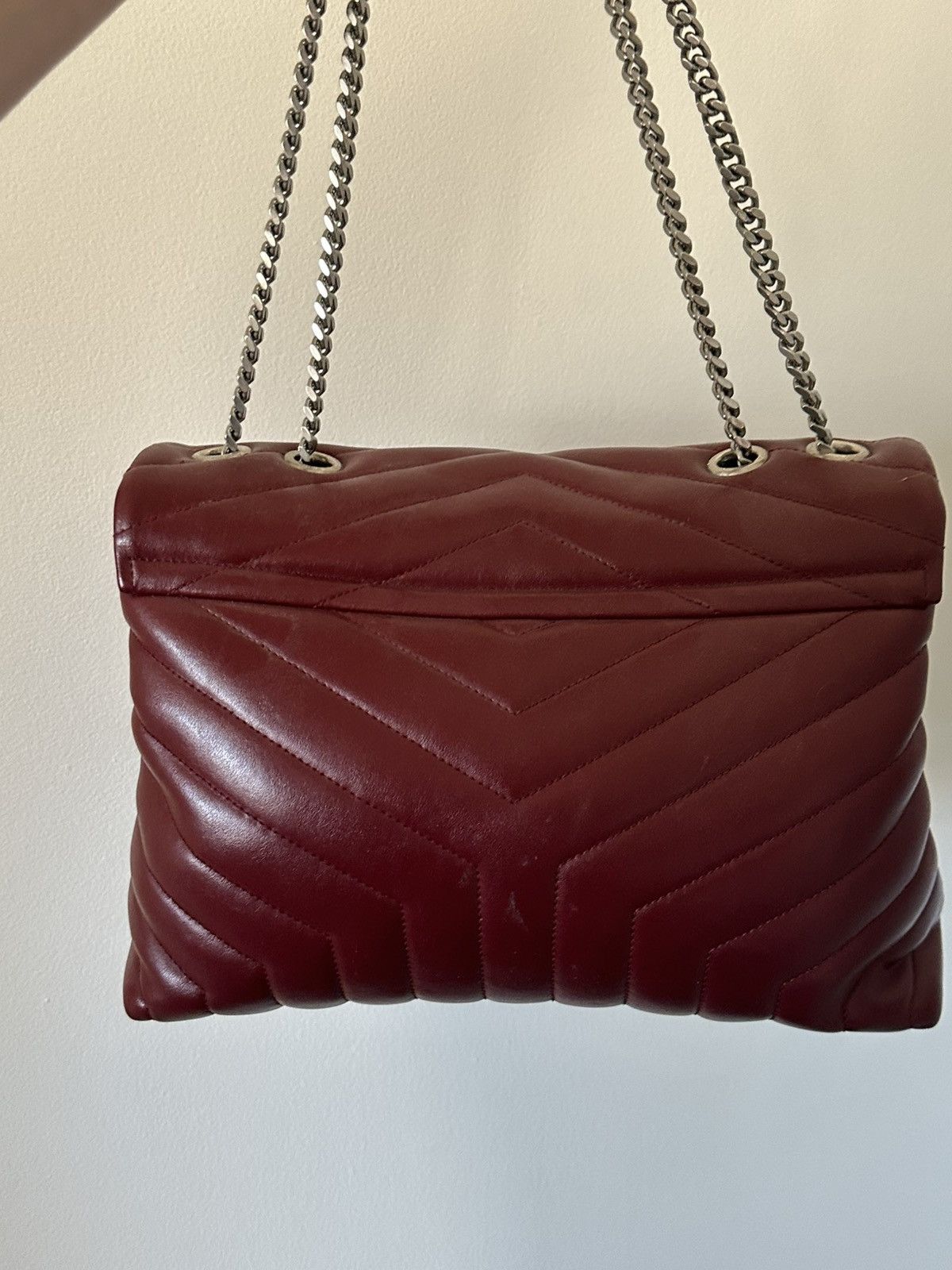 Yves Saint Laurent SAINT LAURENT Loulou medium quilted leather shoulder bag Size ONE SIZE - 3 Thumbnail