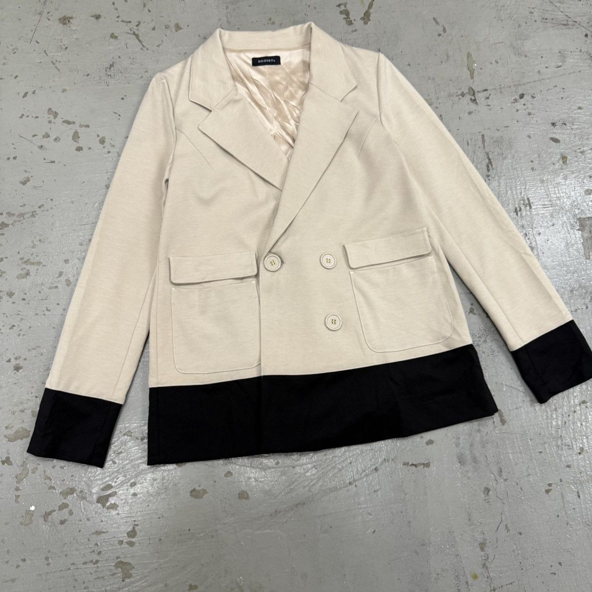 If Six Was Nine Egoist Japan Two Tone Blazer Punk Size US M / EU 48-50 / 2 - 3 Thumbnail