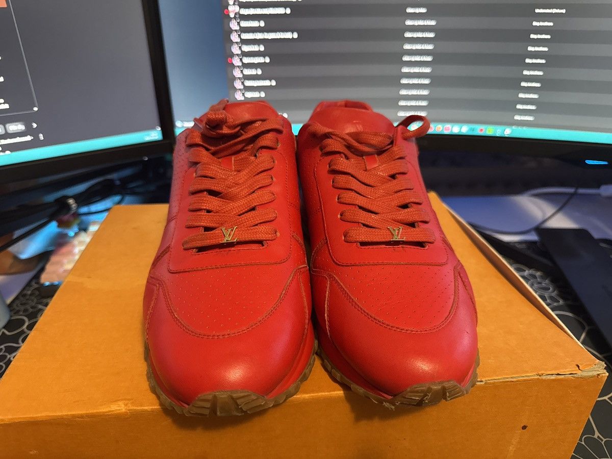 Louis Vuitton × Supreme Louis Vuitton Supreme Run Away Trainers Size US 8.5 / EU 41-42 - 6 Thumbnail