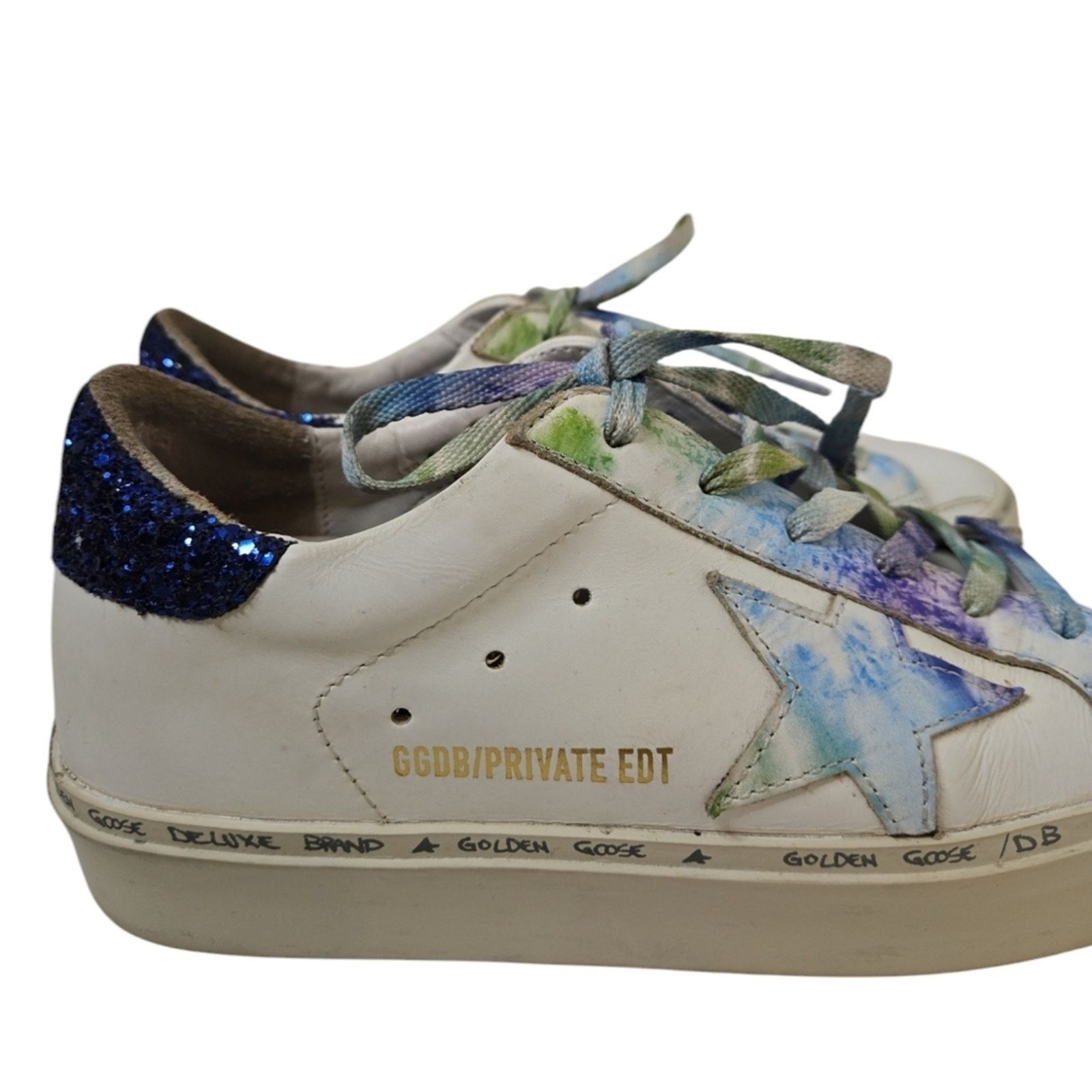 Golden Goose Golden Goose All High Star Tie Die Sneakers Size 37 Size US 6.5 / IT 36.5 - 5 Thumbnail