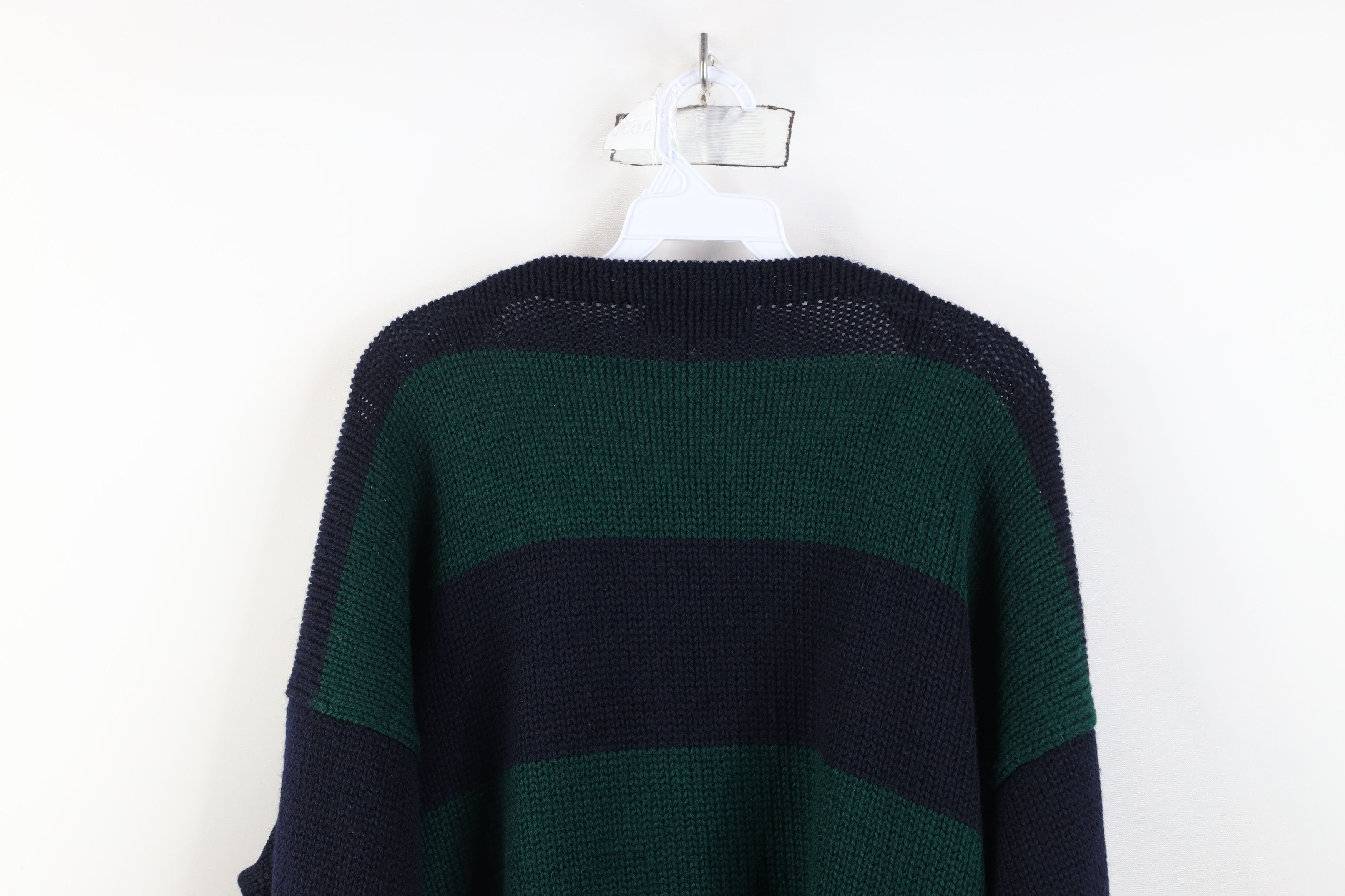 Brooks Brothers Vintage 60s 70s Brooks Brothers Handframed Striped Sweater Size US XL / EU 56 / 4 - 9 Thumbnail