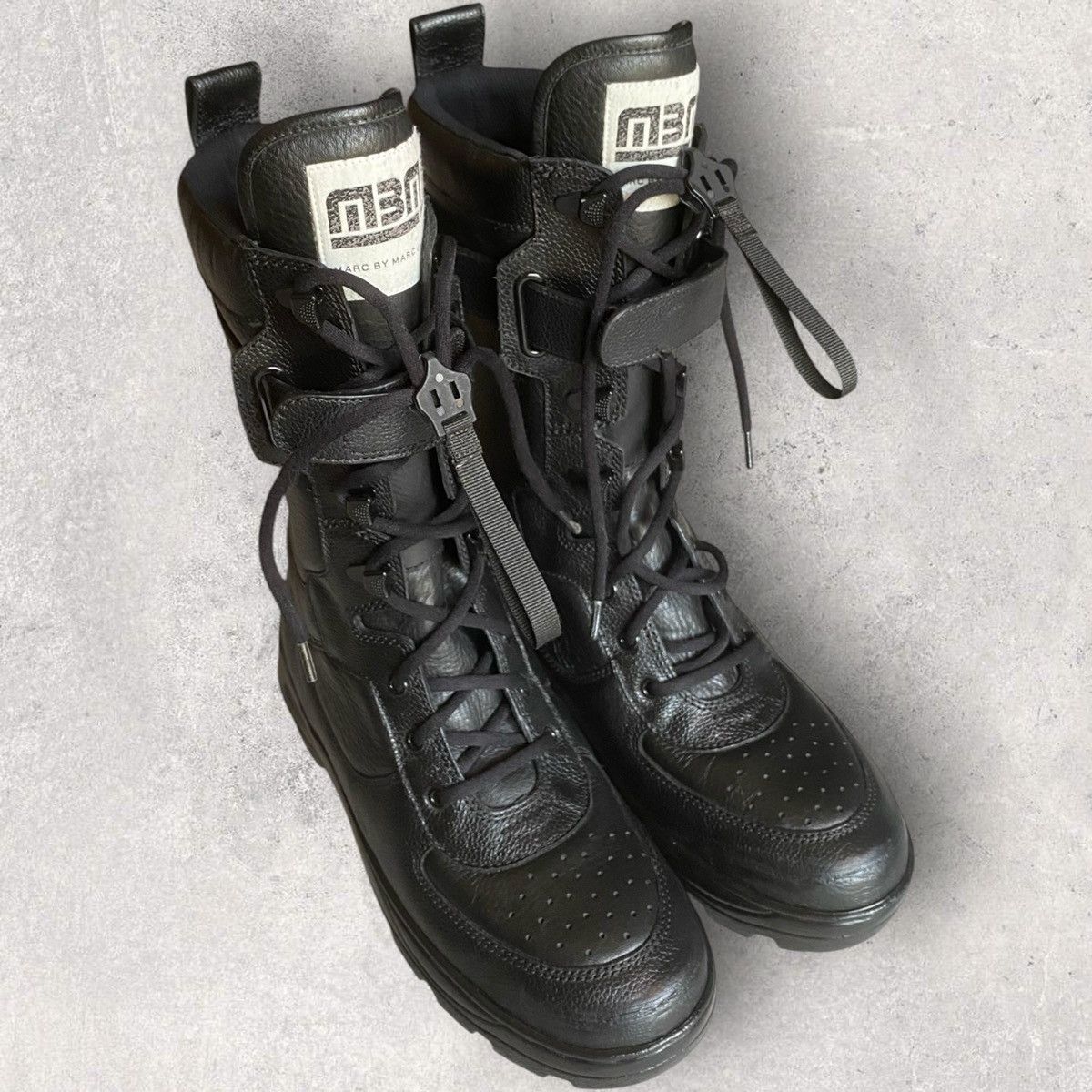 Marc Jacobs Fall14 Marc By Marc Jacob Motocross High Top Size US 10 / EU 43 - 1 Thumbnail