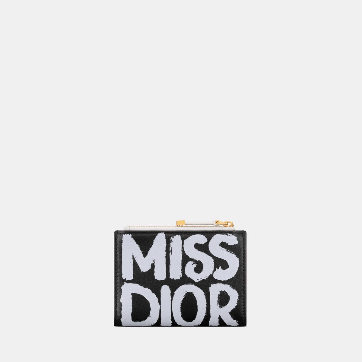 Dior o1bcso1str0226 Size:OS/ Dahlia Wallet in Black/White Size ONE SIZE - 4 Thumbnail