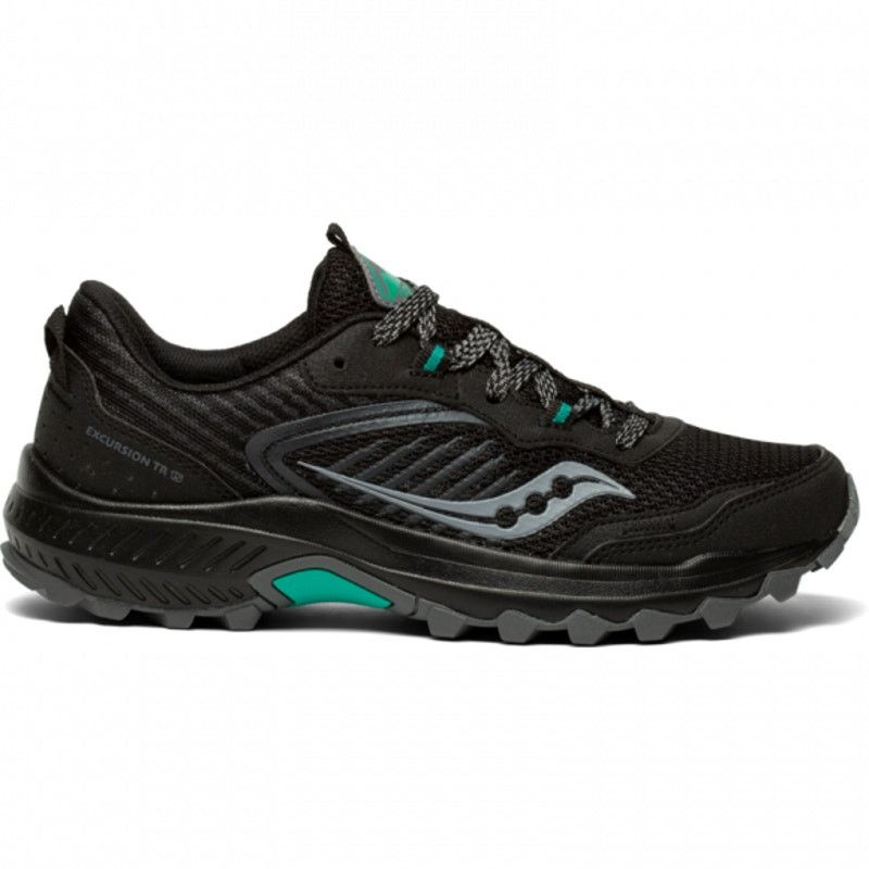 Saucony Excursion Tr15 Trail Running Shoes Black 9.5, Women's