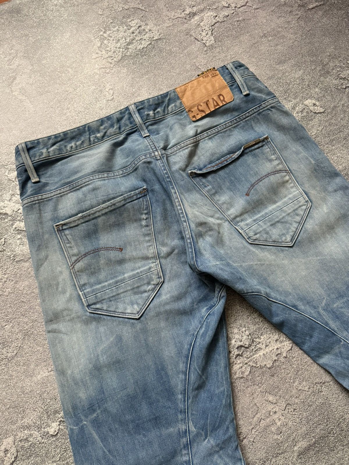 G-Star G star raw 34/32 ARC 3D slim denim pant trouser Jean chino Size US 34 / EU 50 - 4 Thumbnail