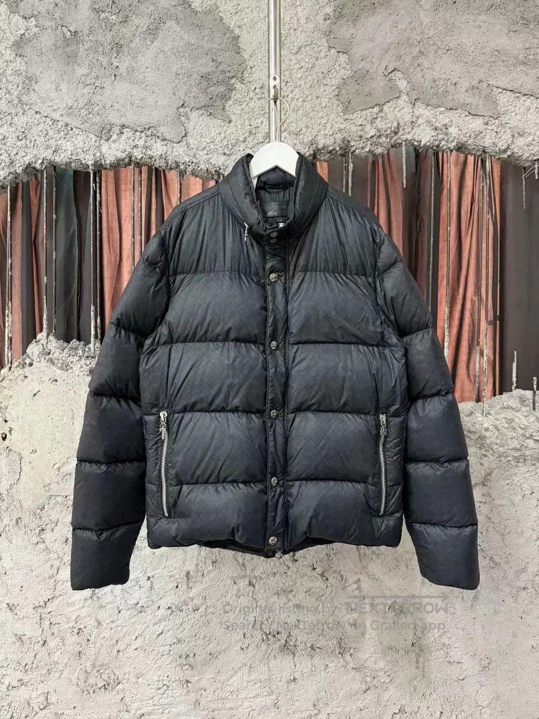 Chrome Hearts chrome hearts black puffer jacket with cross design. Size US L / EU 52-54 / 3 - 1 Thumbnail