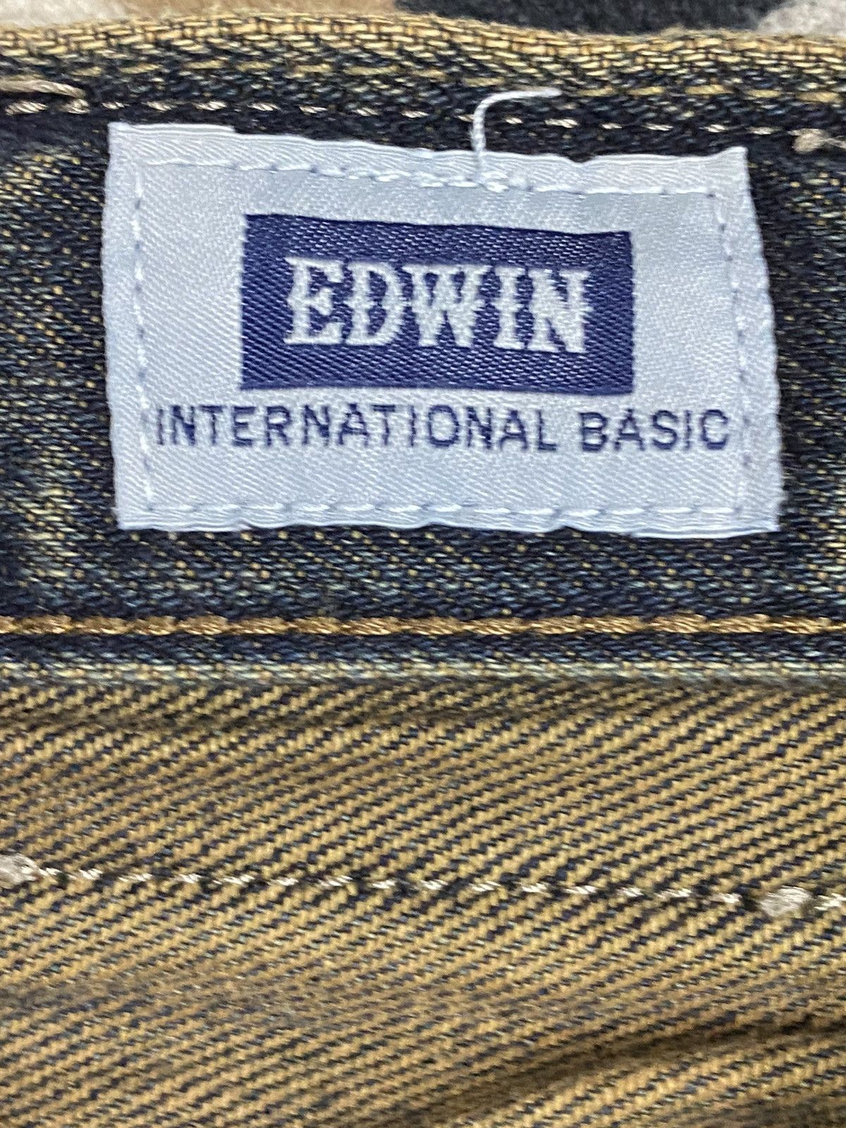 Edwin straight leg jeans with a relaxed Loose jeans