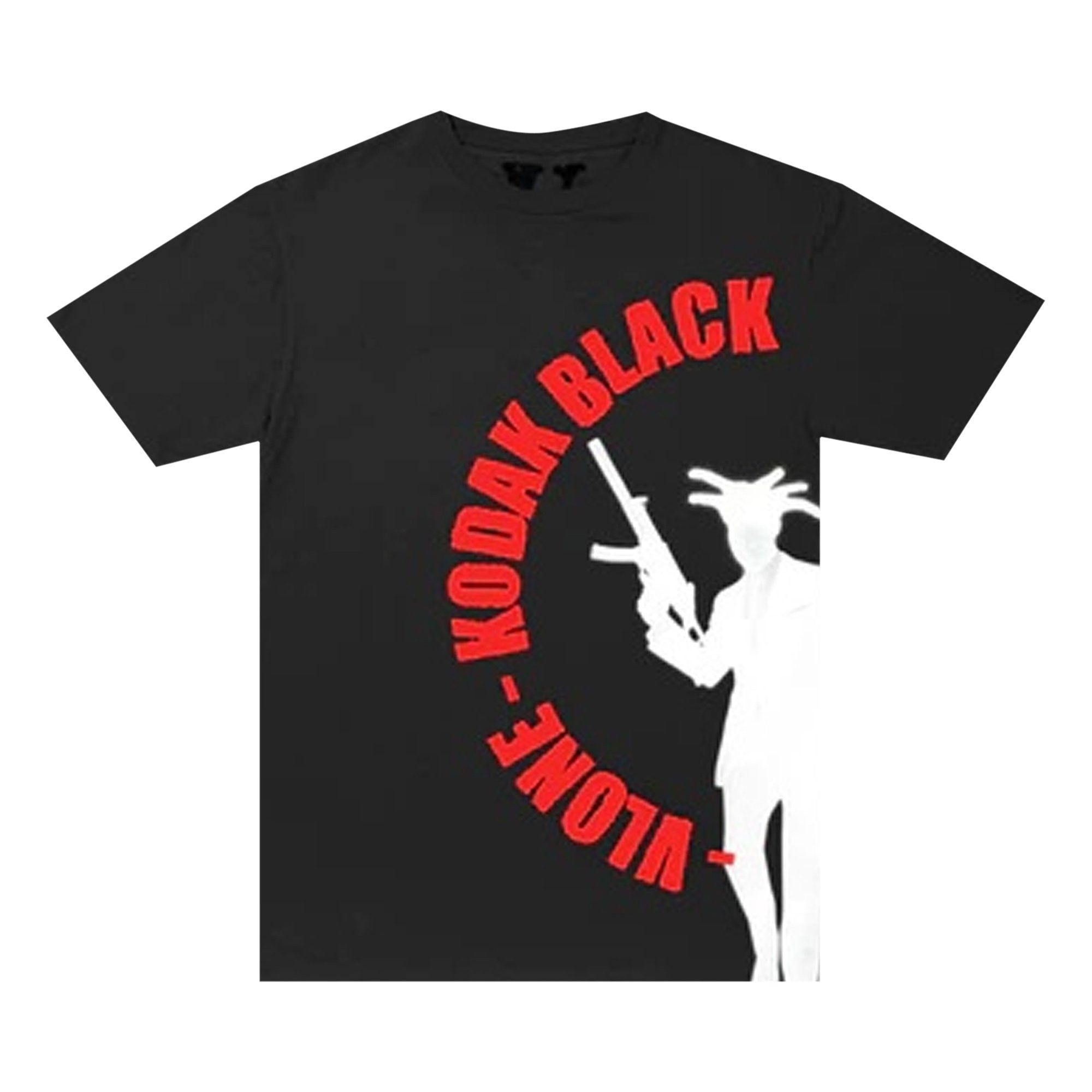 T-shirt VLONE X Kodak – Noir AK47 – Taille M – Authentique – Occasion Bon État