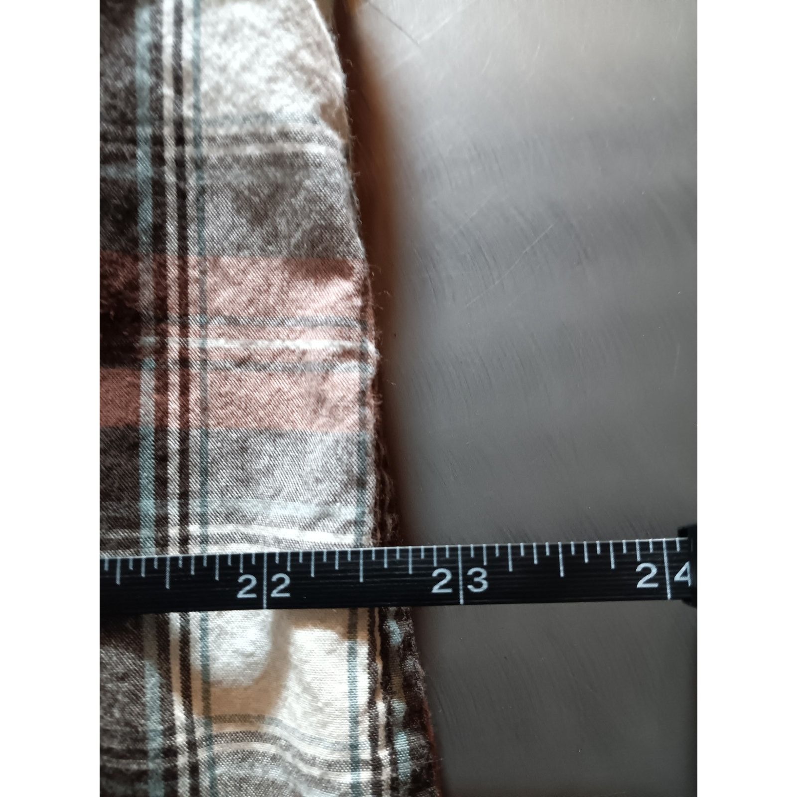 Carhartt Carhartt Men's XL Plaid Black Short Sleeve Button-Up Size US XL / EU 56 / 4 - 4 Thumbnail