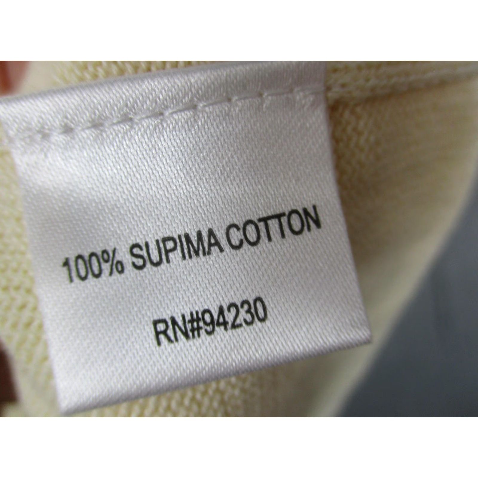 Vintage Paul Fredrick Sweater Mens 3XL Tall White Cotton Knit Polo Size US XXL / EU 58 / 5 - 7 Thumbnail