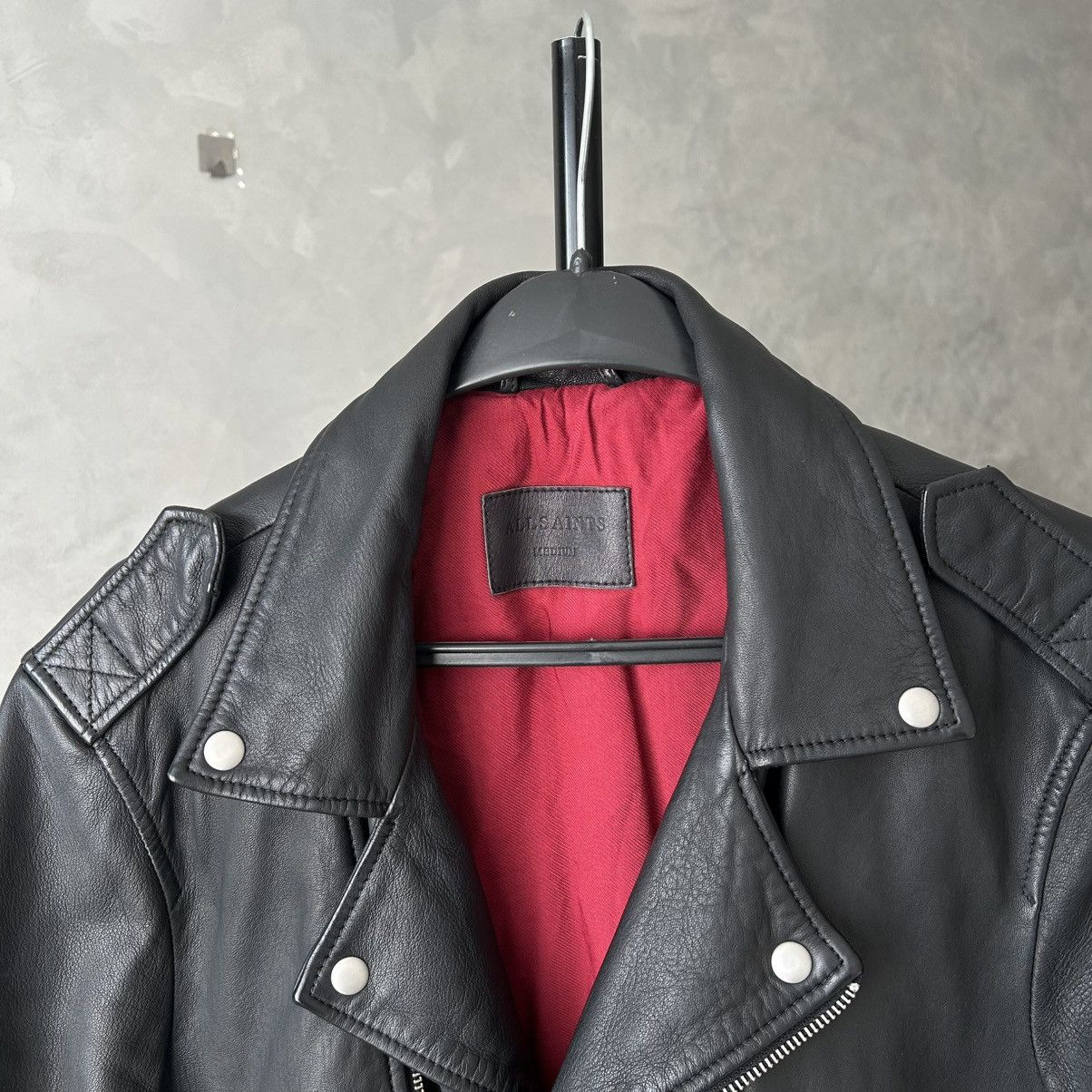 Allsaints 🔥Allsaints Leather Torrance Biker Jacket Size US M / EU 48-50 / 2 - 7 Thumbnail