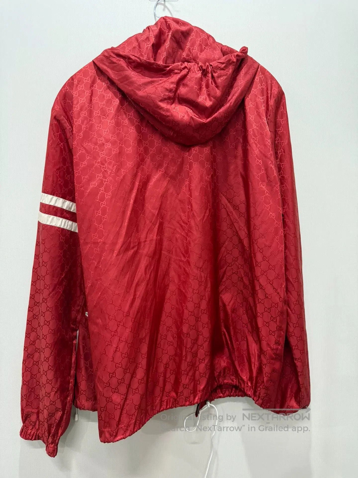 Gucci Gucci Red Logo Jacket Size 52. Size US L / EU 52-54 / 3 - 2 Thumbnail