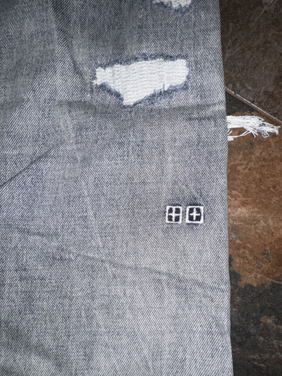 Ksubi Ksubi Distressed Extra Baggy Denim Size US 30 / EU 46 - 7 Thumbnail