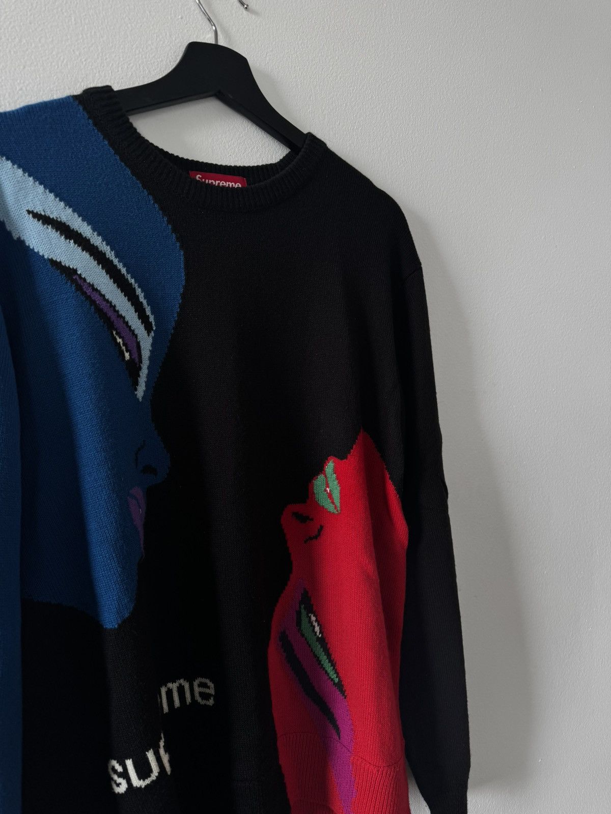 Supreme FW21 Supreme “Faces” Sweater Size US L / EU 52-54 / 3 - 2 Thumbnail