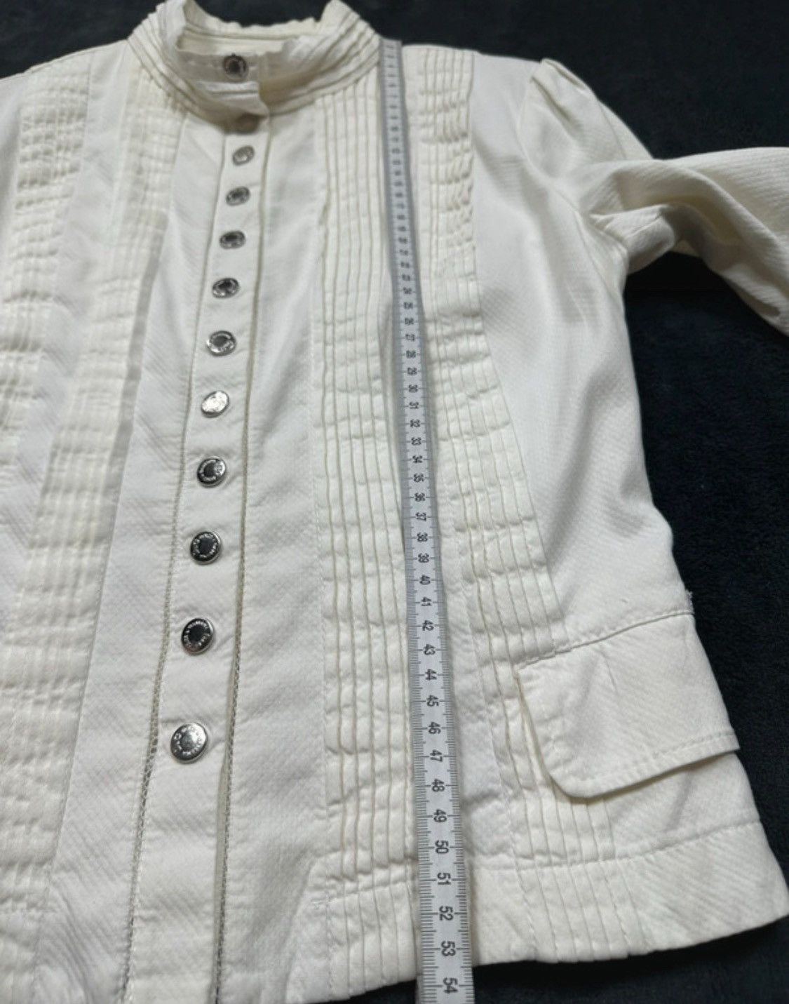 Dolce & Gabbana Vintage 2000s D&G Dolce & Gabbana White Style Retro Jacket Size S / US 4 / IT 40 - 11 Thumbnail