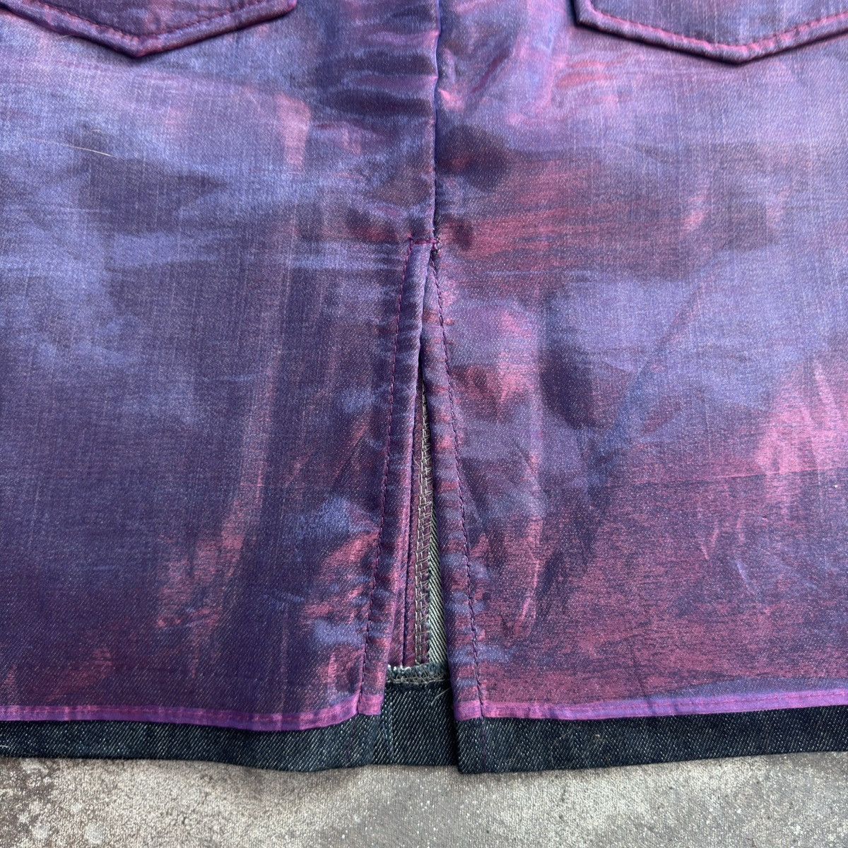 Dolce & Gabbana D&G Dolce & Gabbana Vintage Shined Y2K Skirt Size 27" / US 4 / IT 40 - 16 Thumbnail