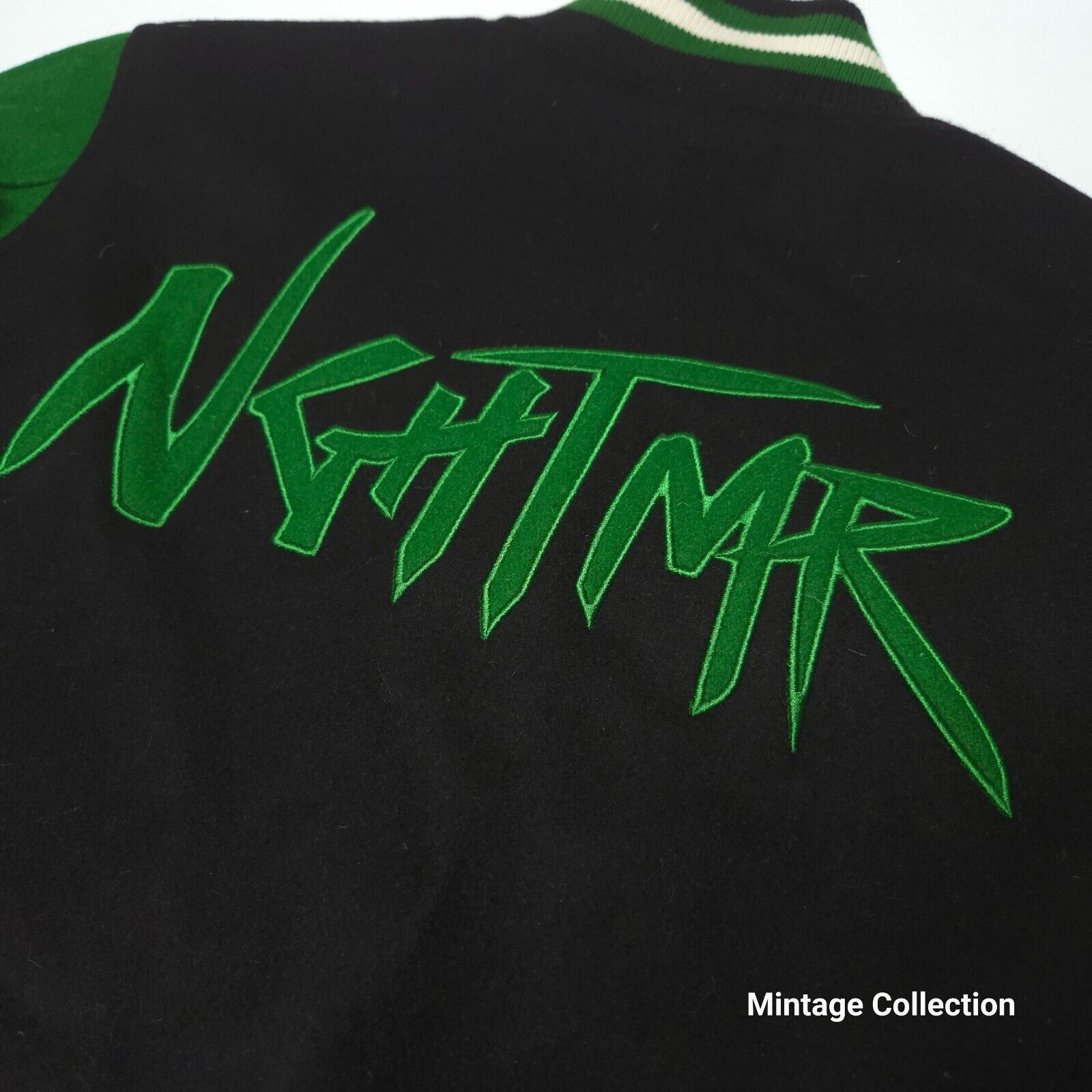 Other Kamaru Usman Nigerian Nightmare NGHTMR Varsity Bomber Jacket Size US XS / EU 42 / 0 - 13 Thumbnail